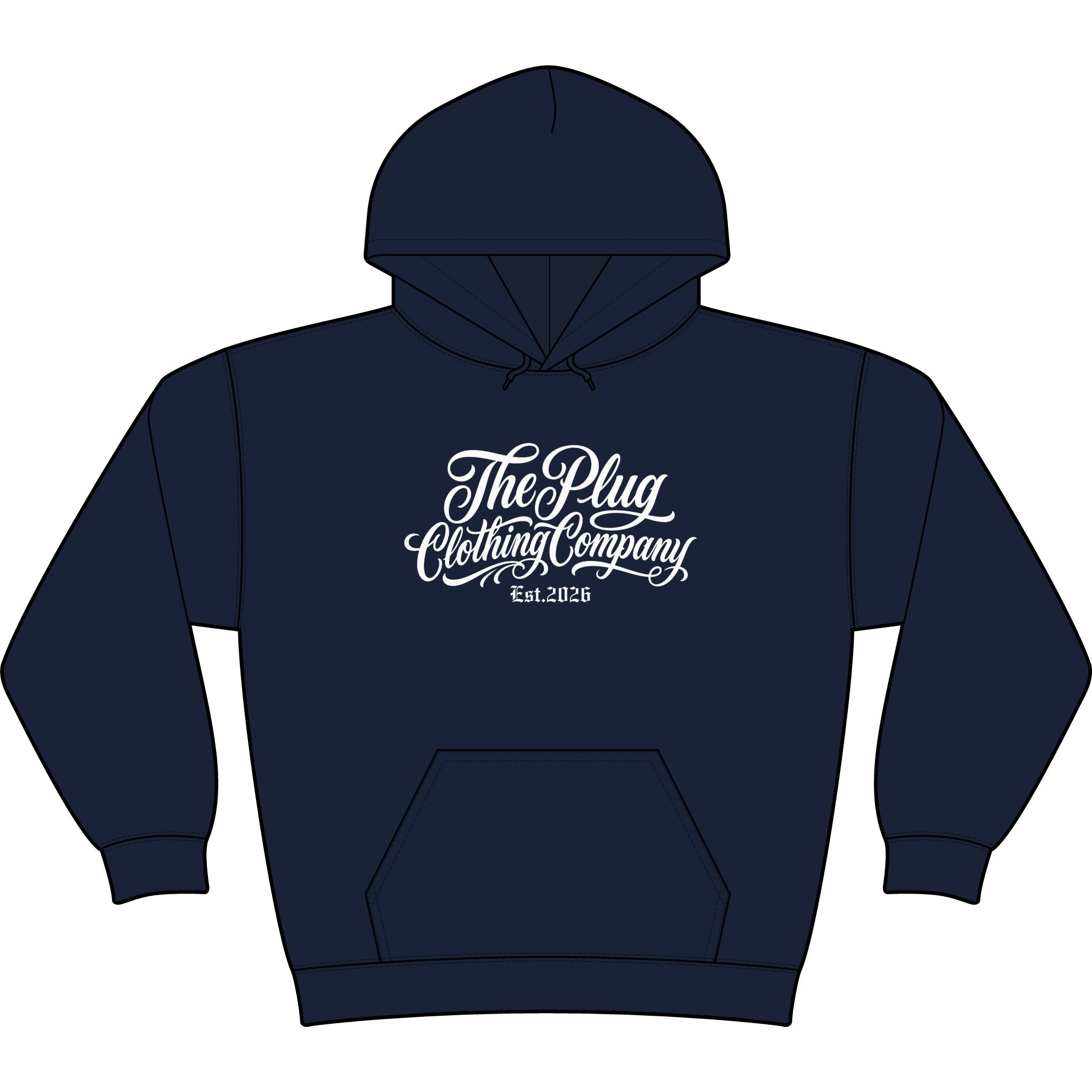 Script Logo Tech Fleece Hoodie | The Plug Clothing Co.