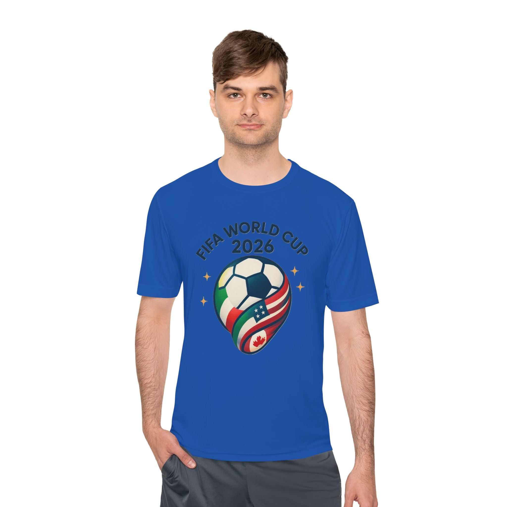 FIFA World Cup 2026 Soccer Tee — USA/Canada/Mexico