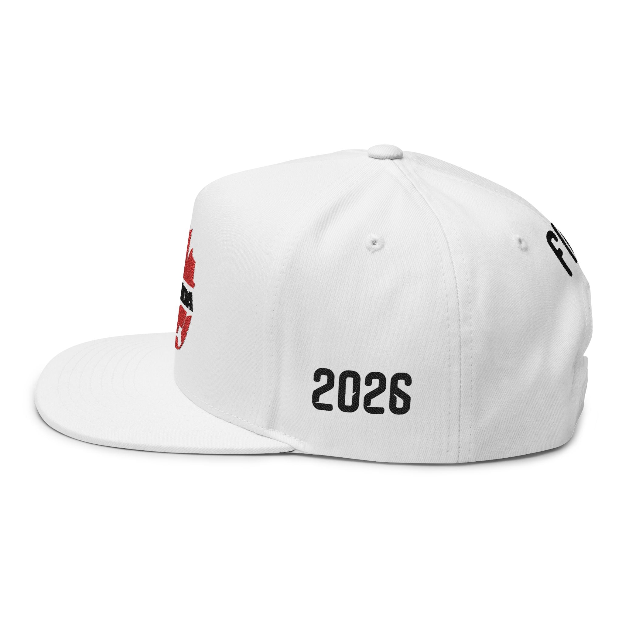 Canada Soccer Flat Bill Cap — Embroidered FIFA Logo