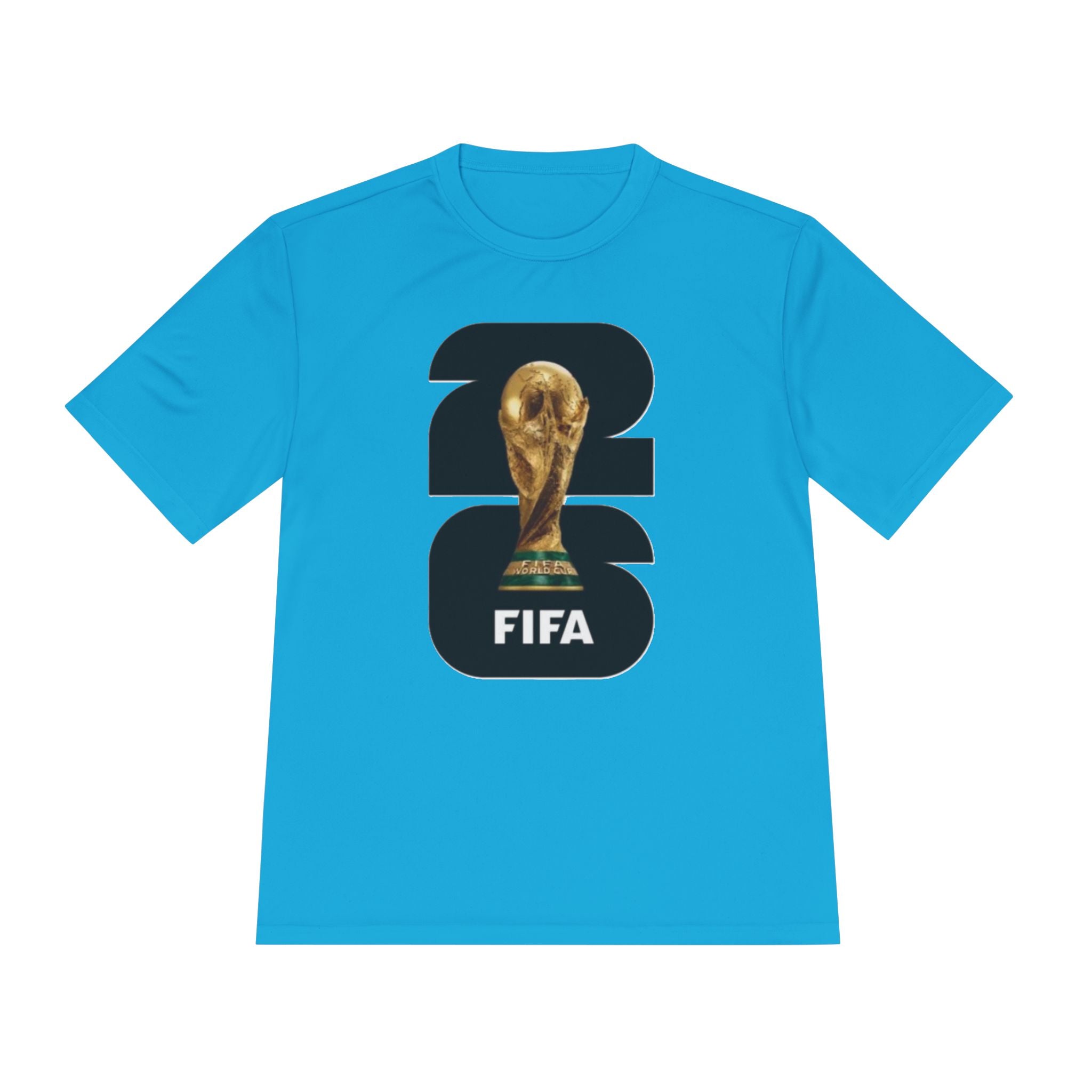 FIFA World Cup 26 Trophy Tee — Soccer Fan Moisture-Wicking Shirt