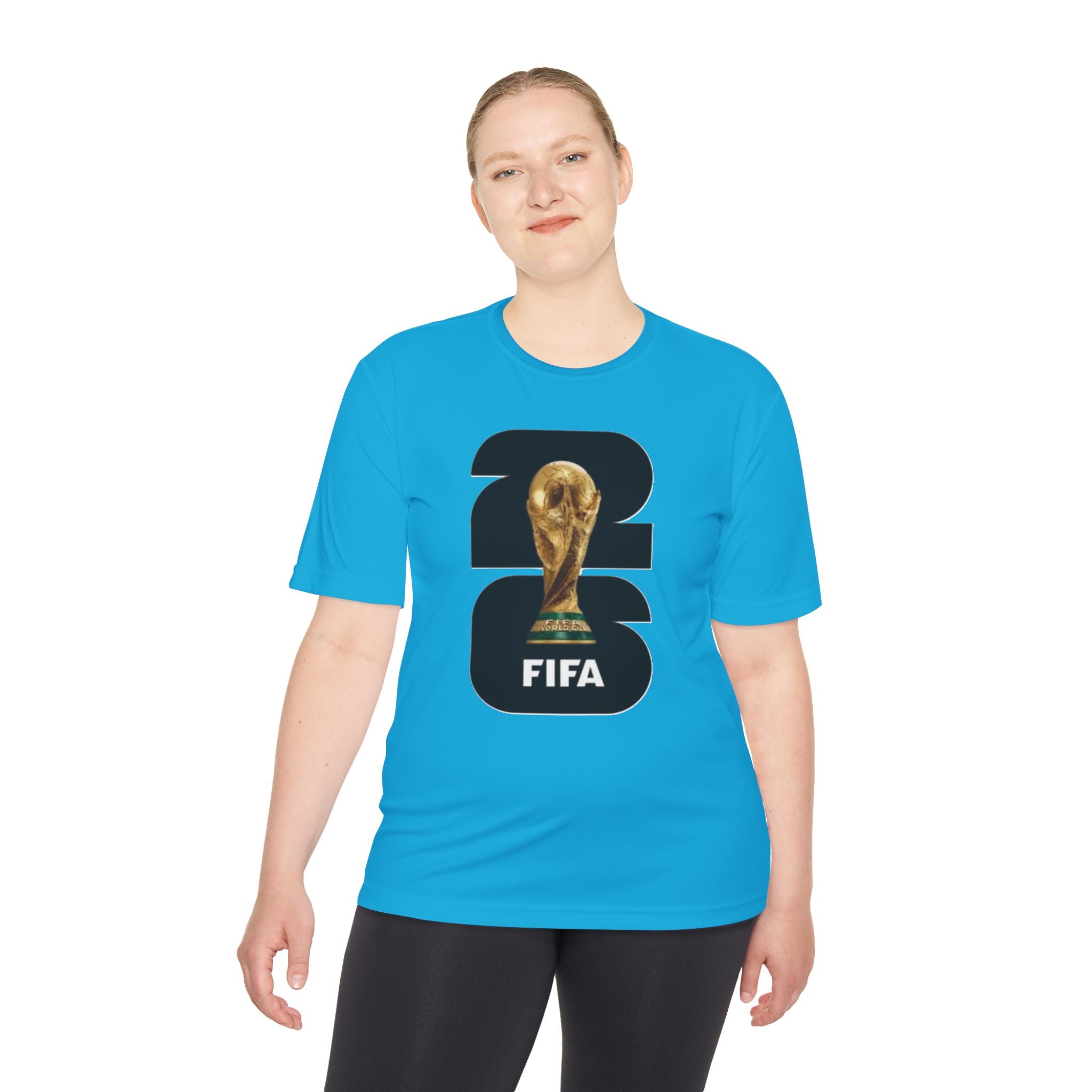 FIFA World Cup 26 Trophy Tee — Soccer Fan Moisture-Wicking Shirt