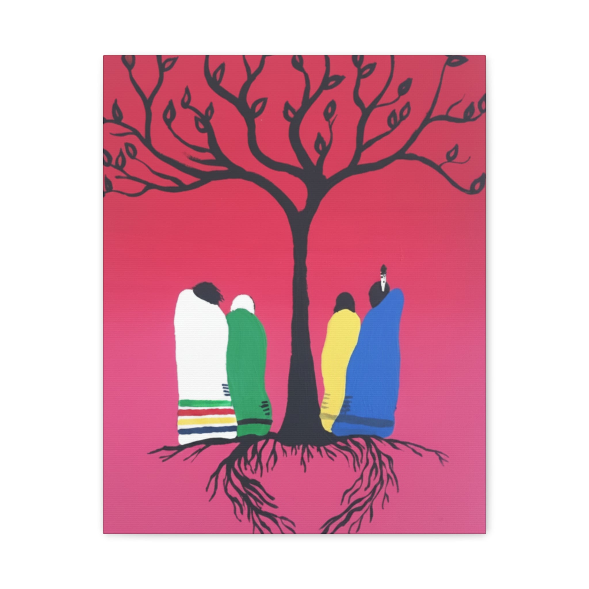 Limited Edition Family Tree Matte Canvas Art