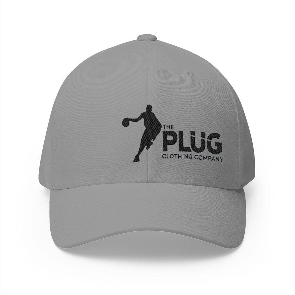 Basketball Logo Cap — "The Plug Clothing Company" Embroidered Hat