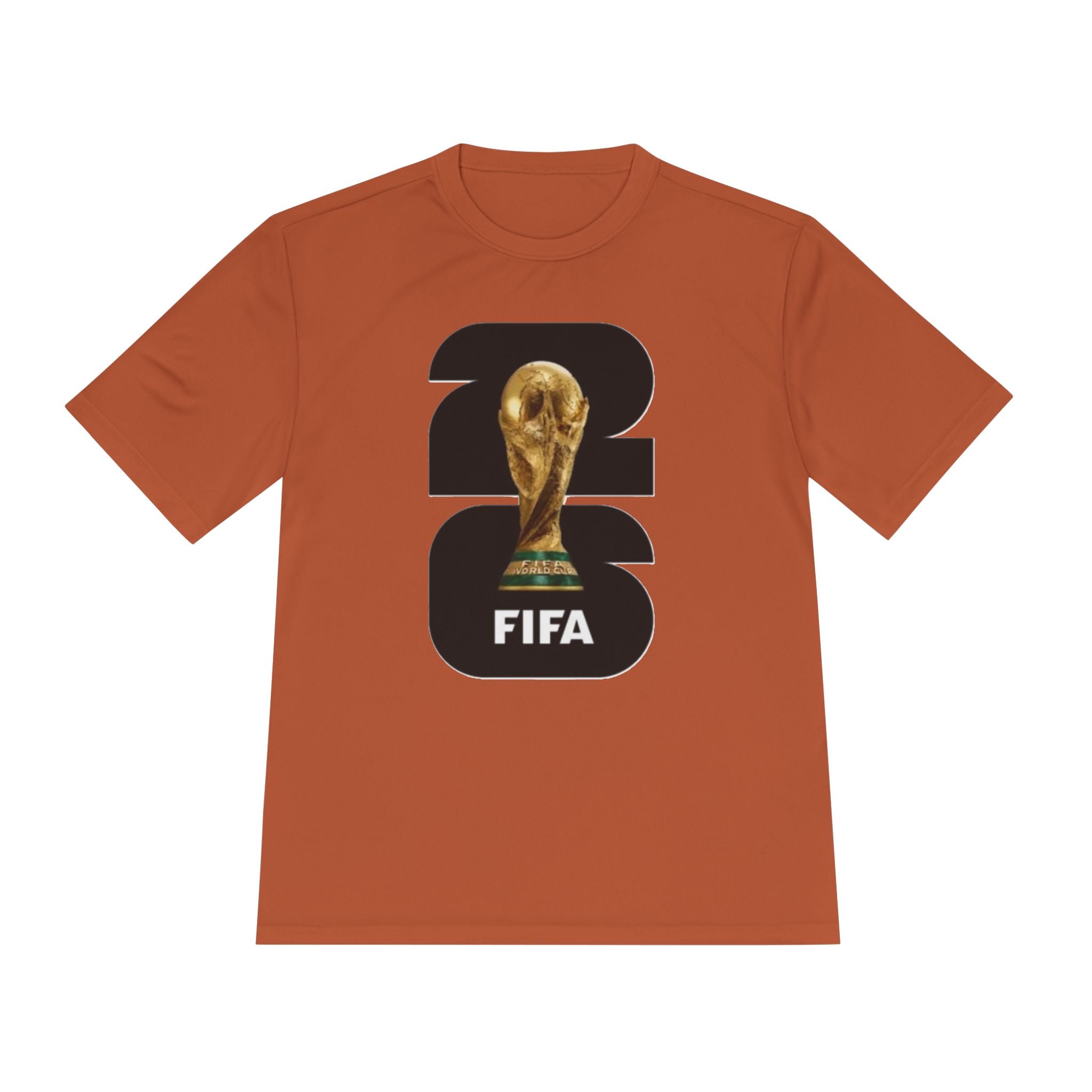 FIFA World Cup 26 Trophy Tee — Soccer Fan Moisture-Wicking Shirt