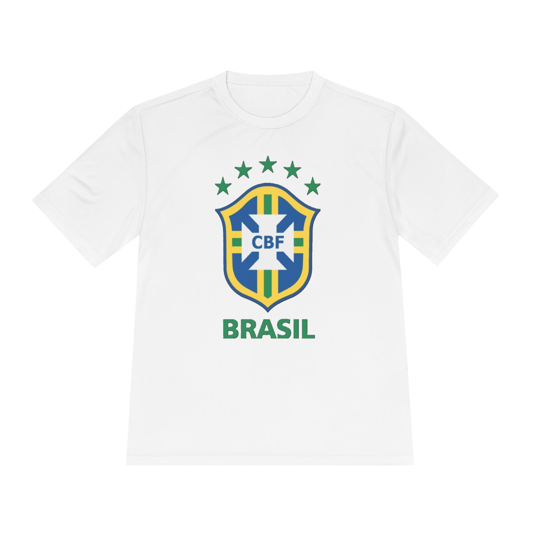 Brasil CBF Soccer Crest Tee — Brazilian Football Fan Shirt