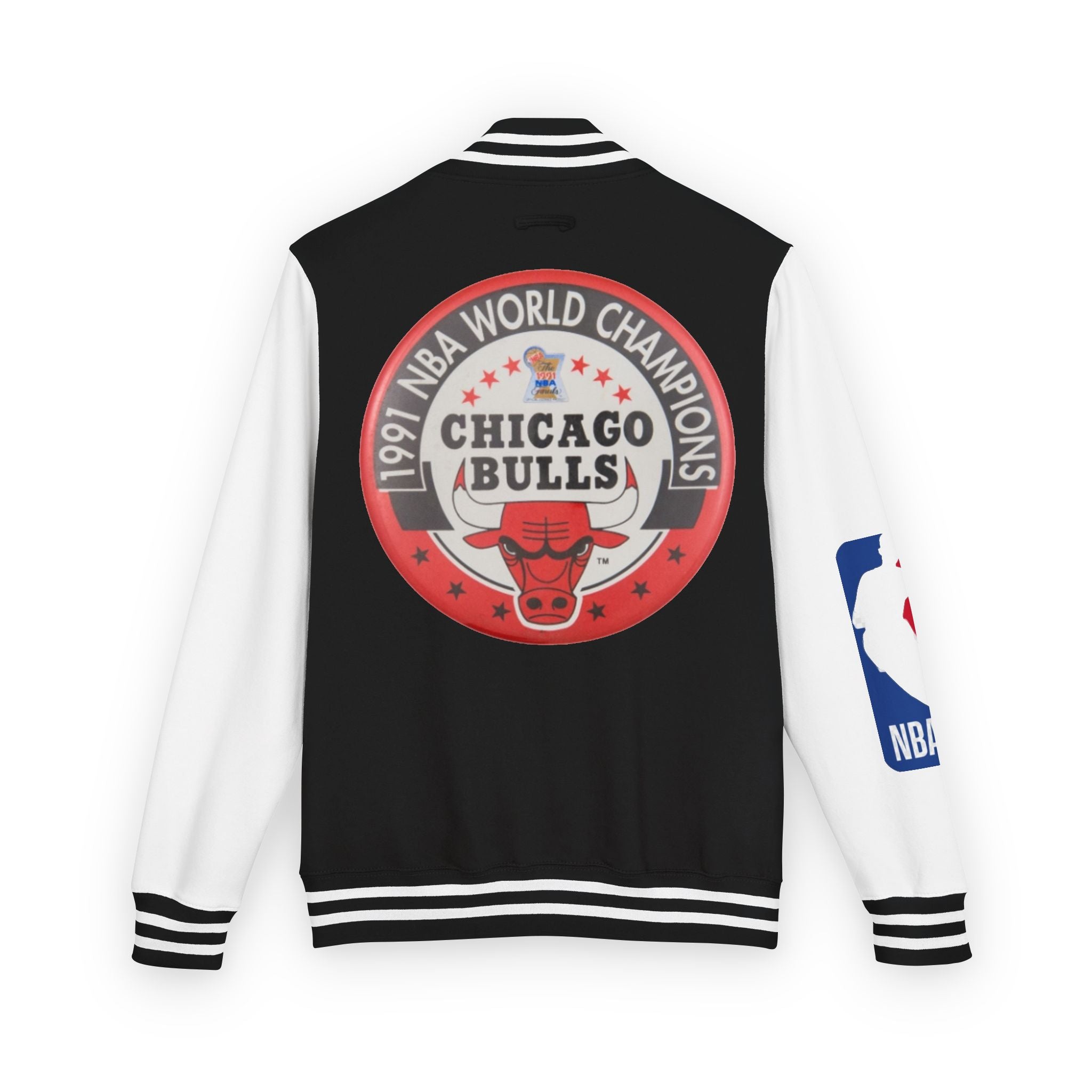 Chicago Bulls Retro Letterman Jacket - 1991 World Champions Varsity Coat