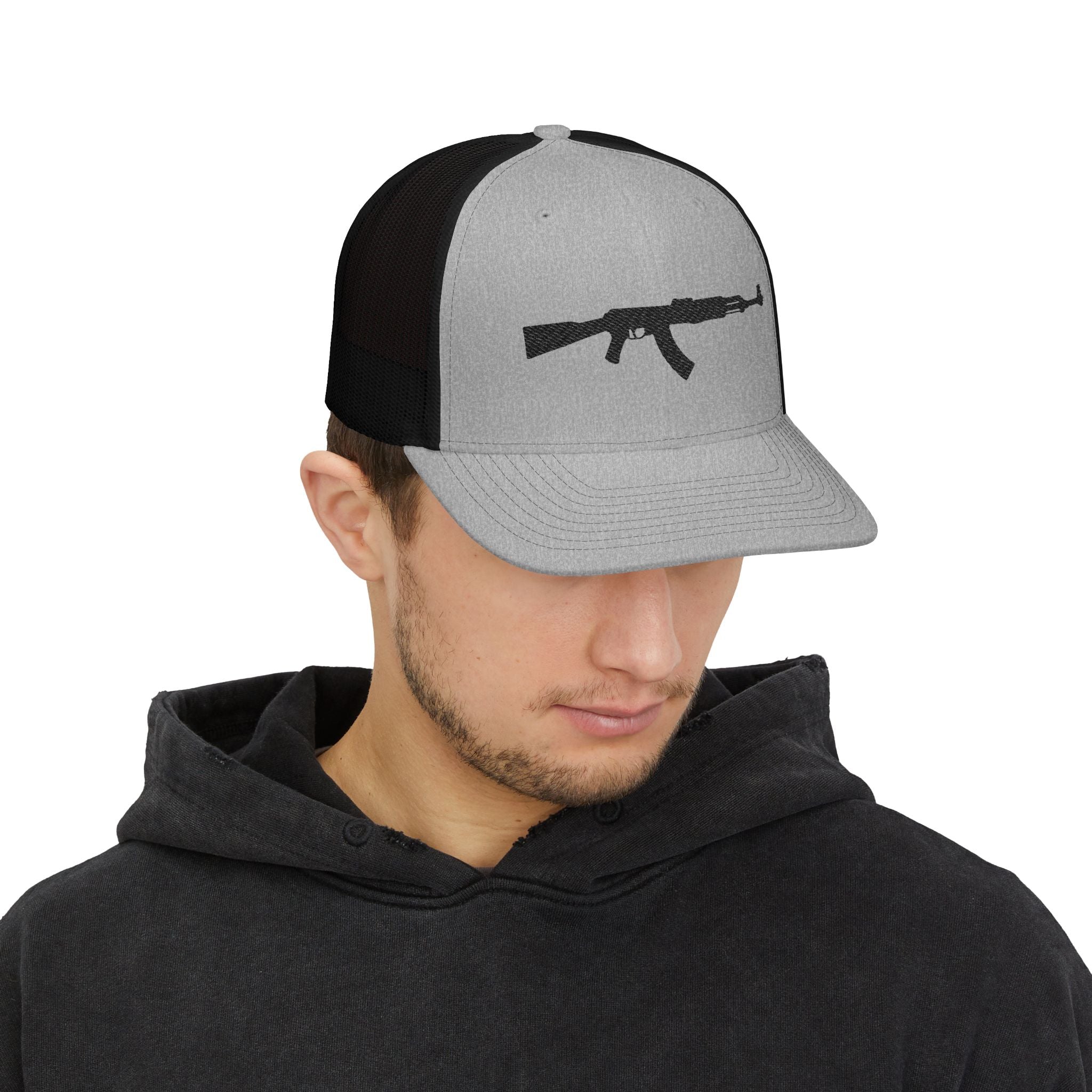 Plug C.C. Snapback Trucker Cap — Retro Mesh Baseball Hat