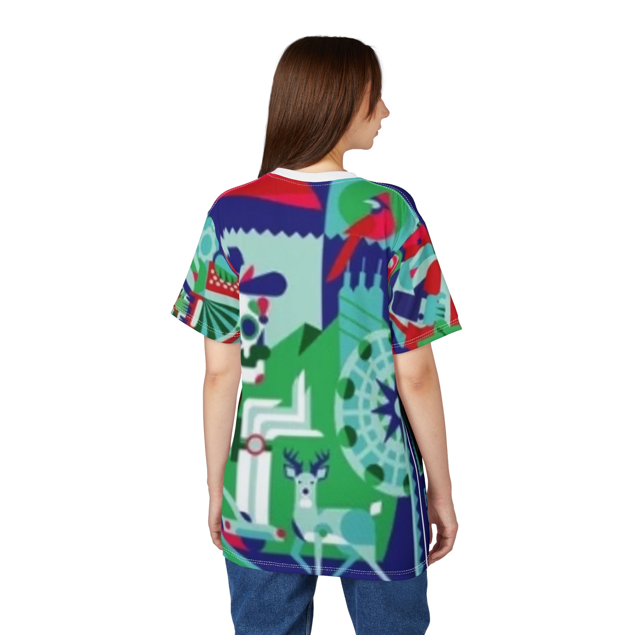 Monterrey City 2026 Soccer World Cup Graphic Tee — Vibrant Stadium & Matchday Poster Design
