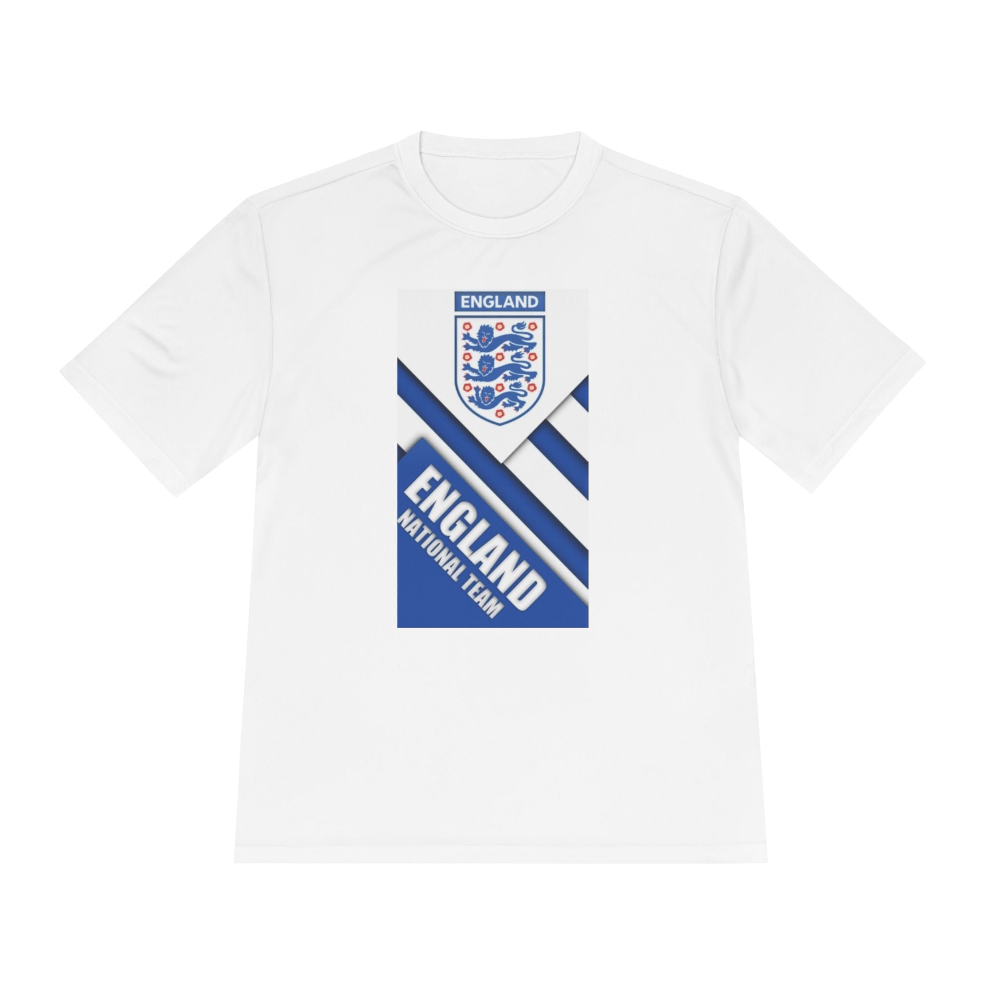 England National Team Soccer Tee — Crest & Stripes Moisture‑Wicking Shirt