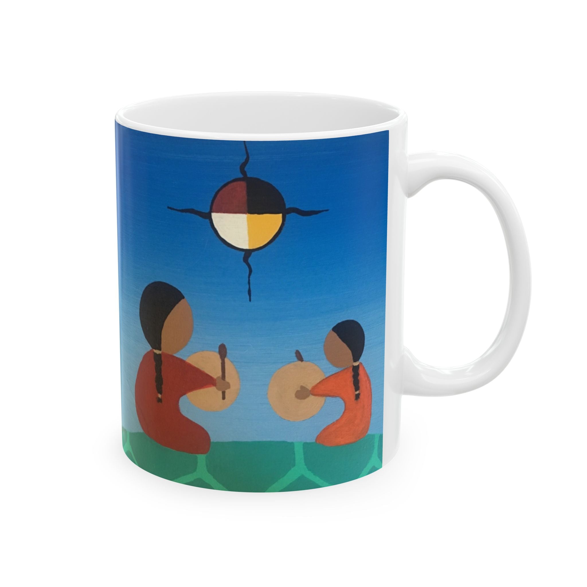 Indigenous Spirituality — Four Directions Illustration (11oz, 15oz)