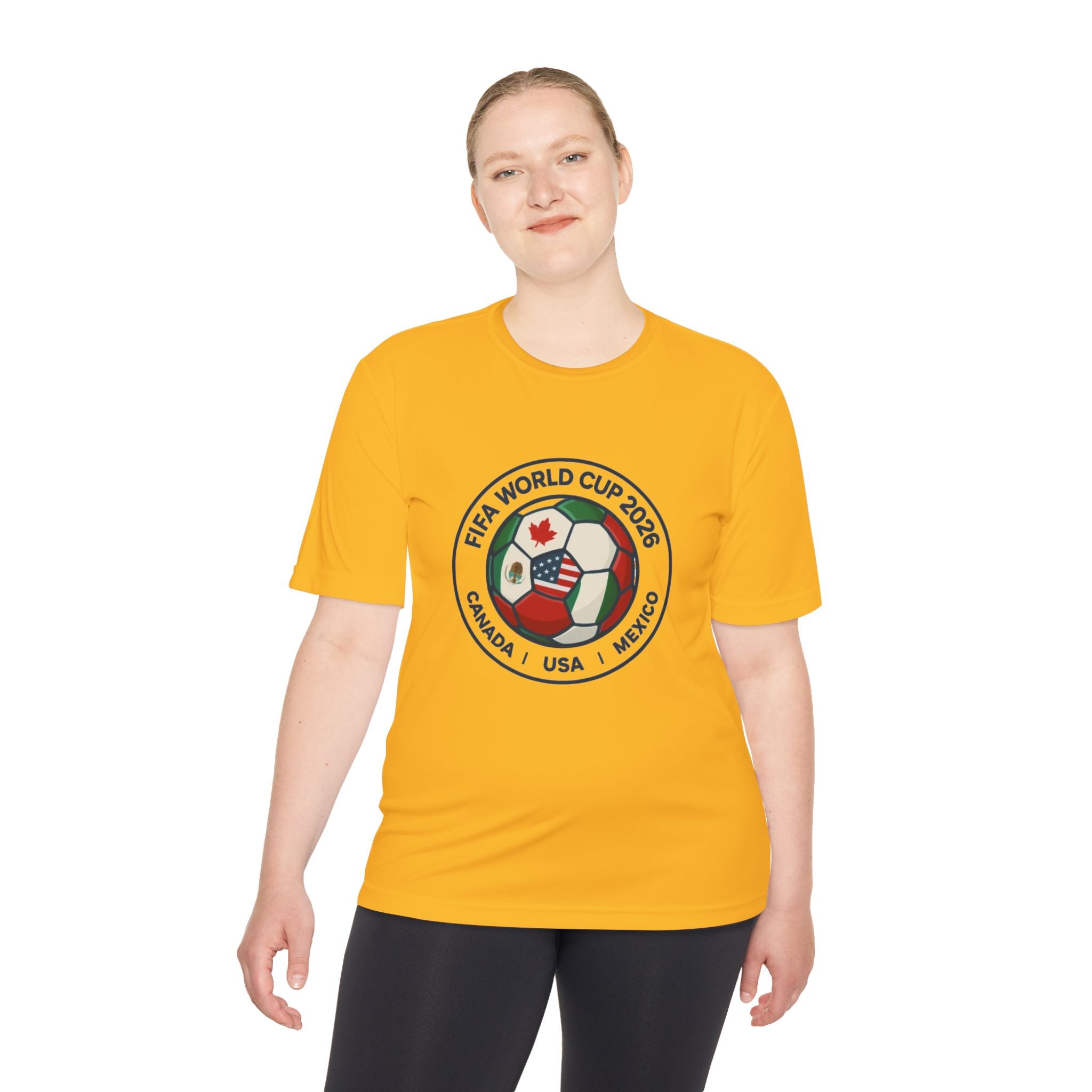 FIFA World Cup 2026 Soccer Tee — Canada | USA | Mexico