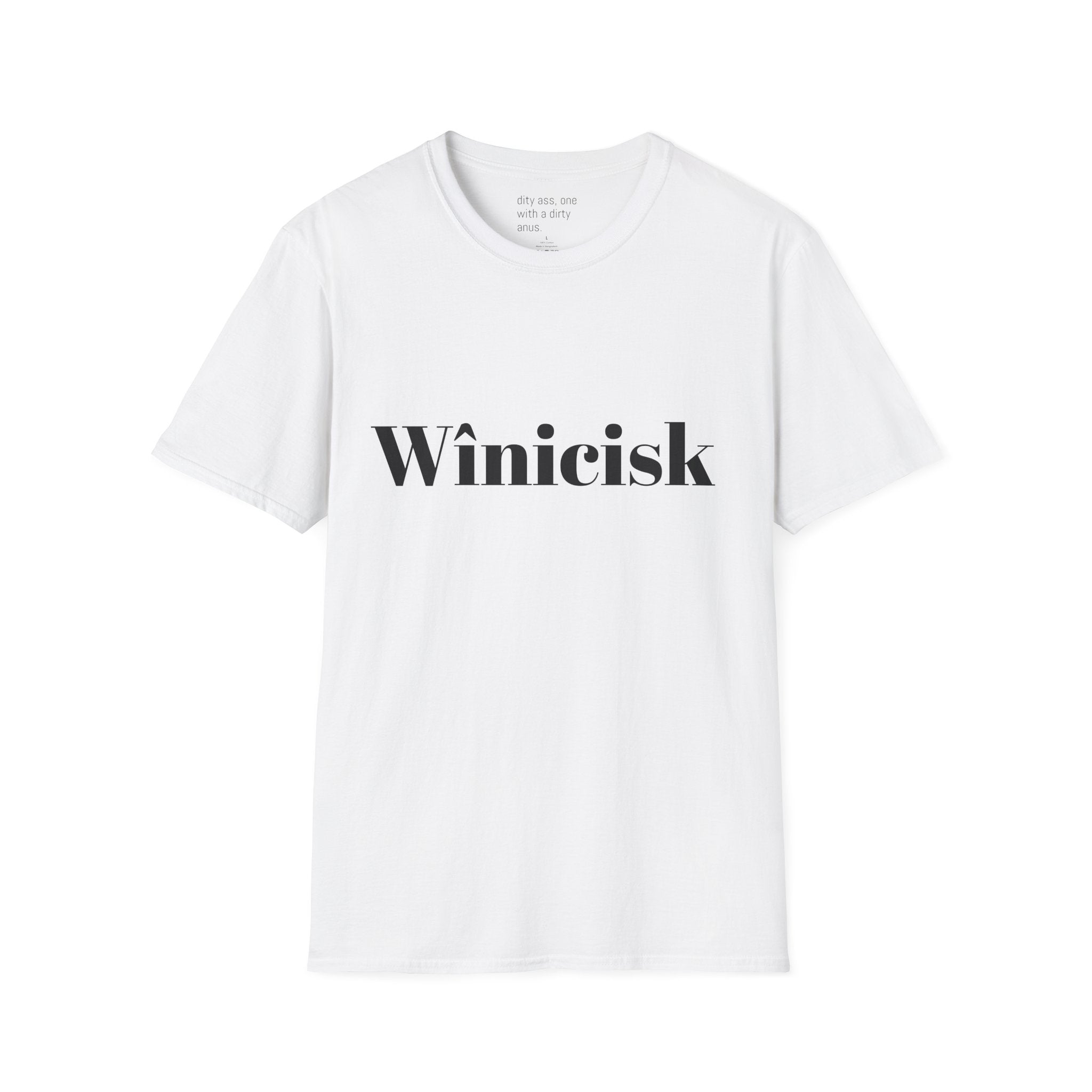 Winicisk T-Shirt — Minimalist Monogram Tee