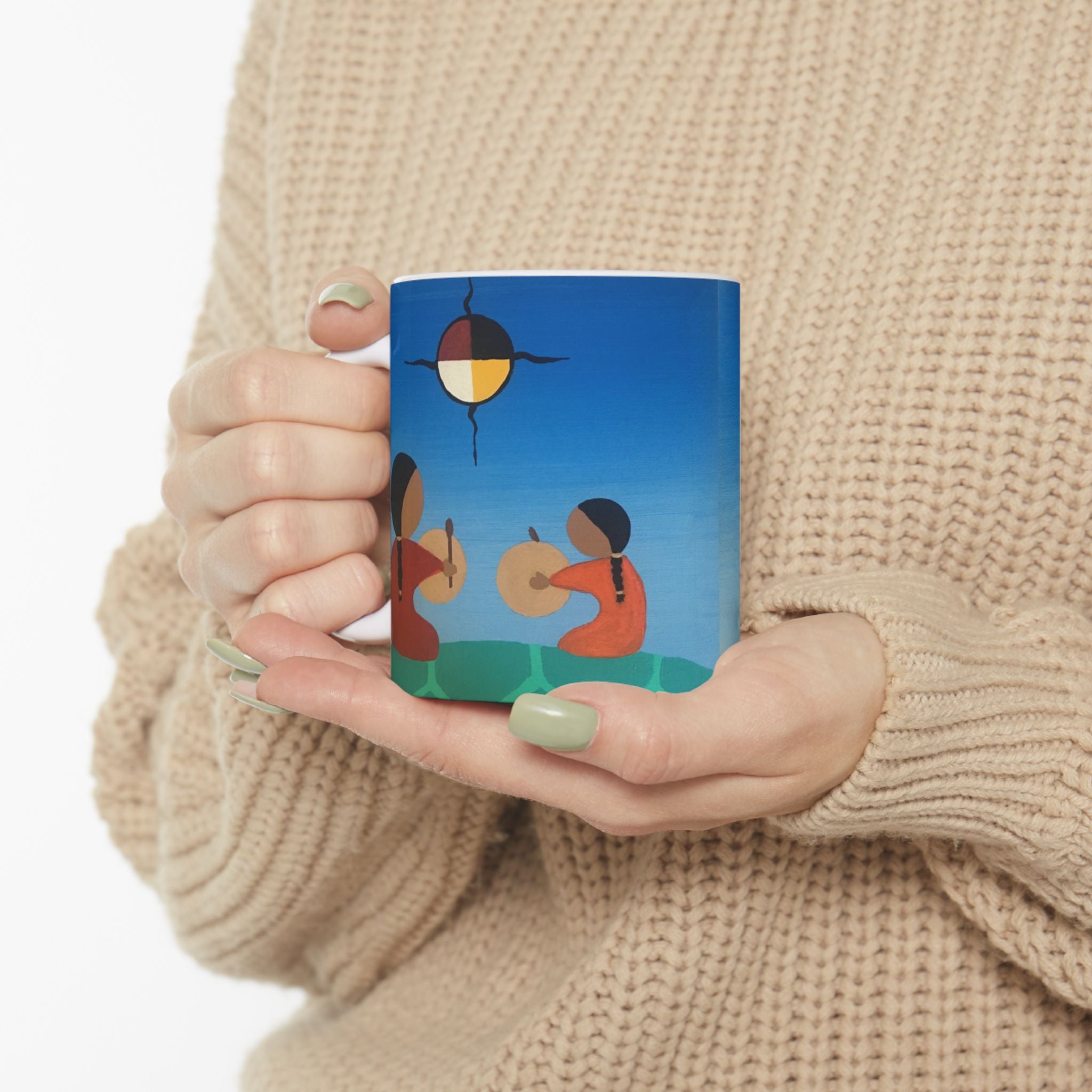 Indigenous Spirituality — Four Directions Illustration (11oz, 15oz)
