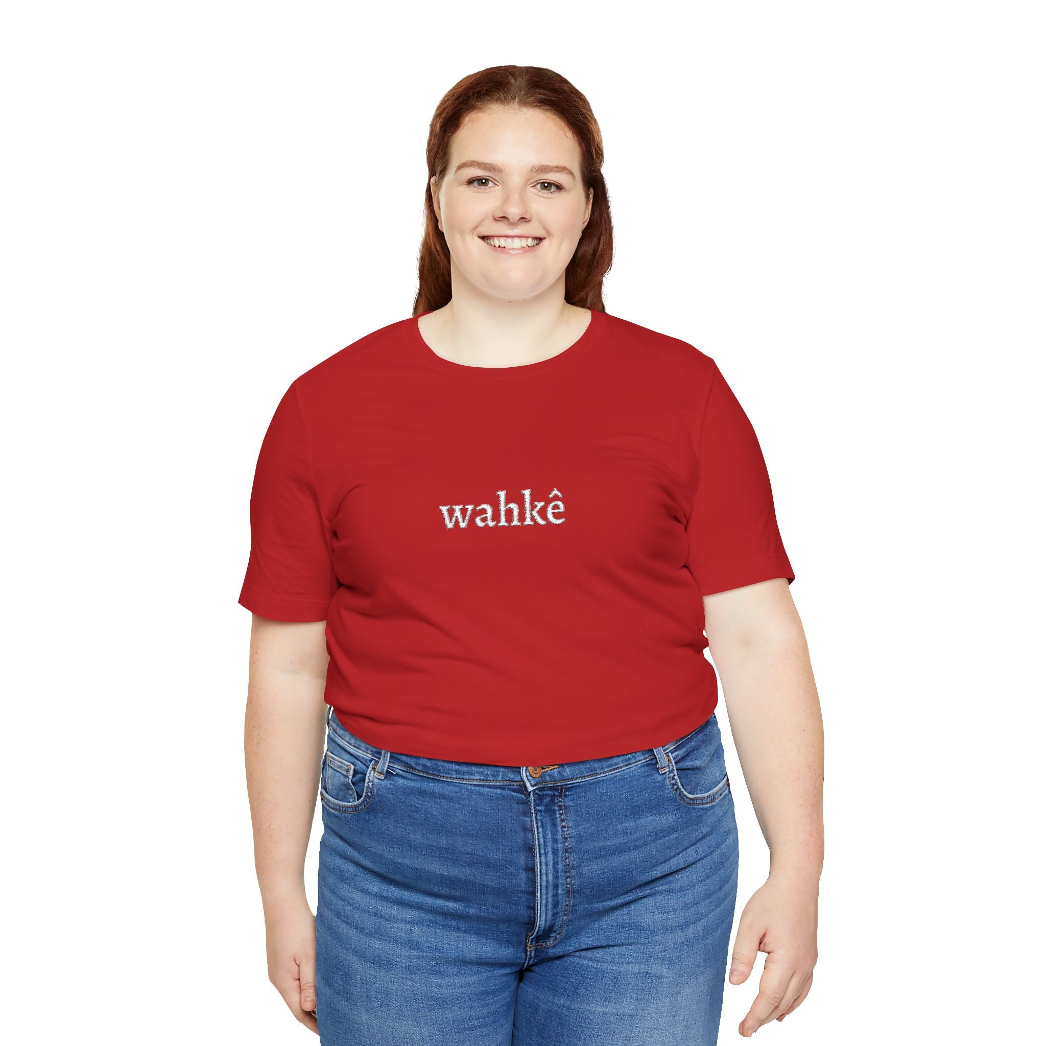 T-Shirt — "wahkê" Script Tee