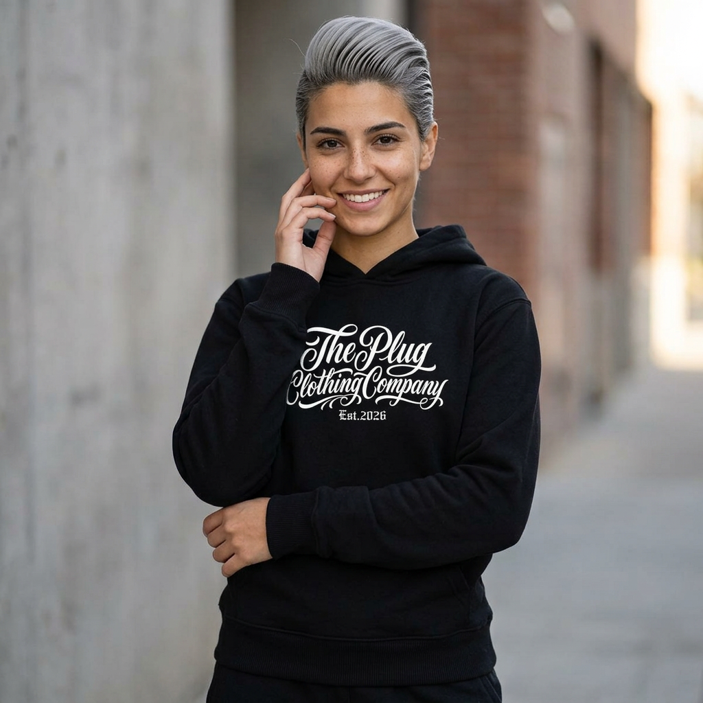 Script Logo Tech Fleece Hoodie | The Plug Clothing Co.