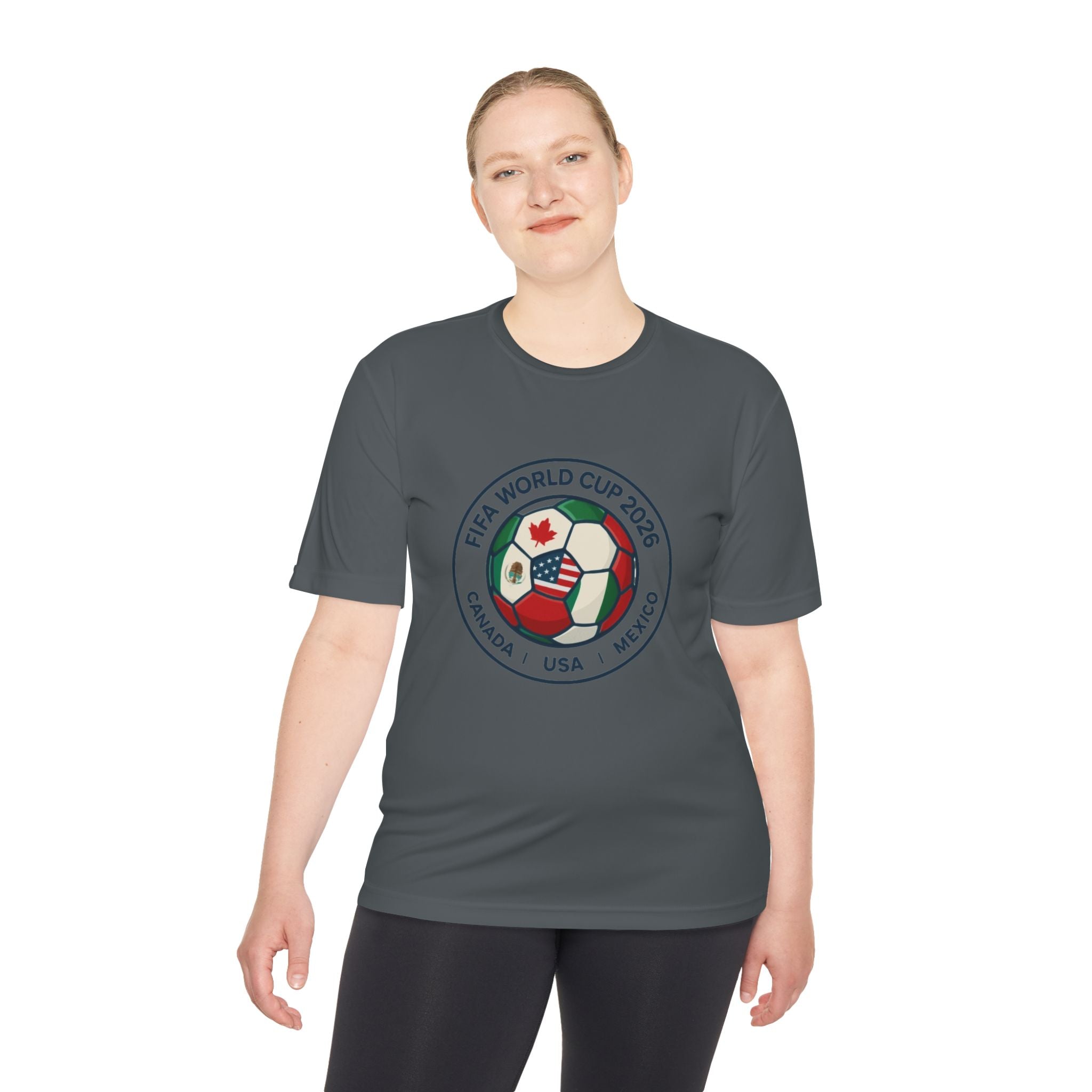 FIFA World Cup 2026 Soccer Tee — Canada | USA | Mexico