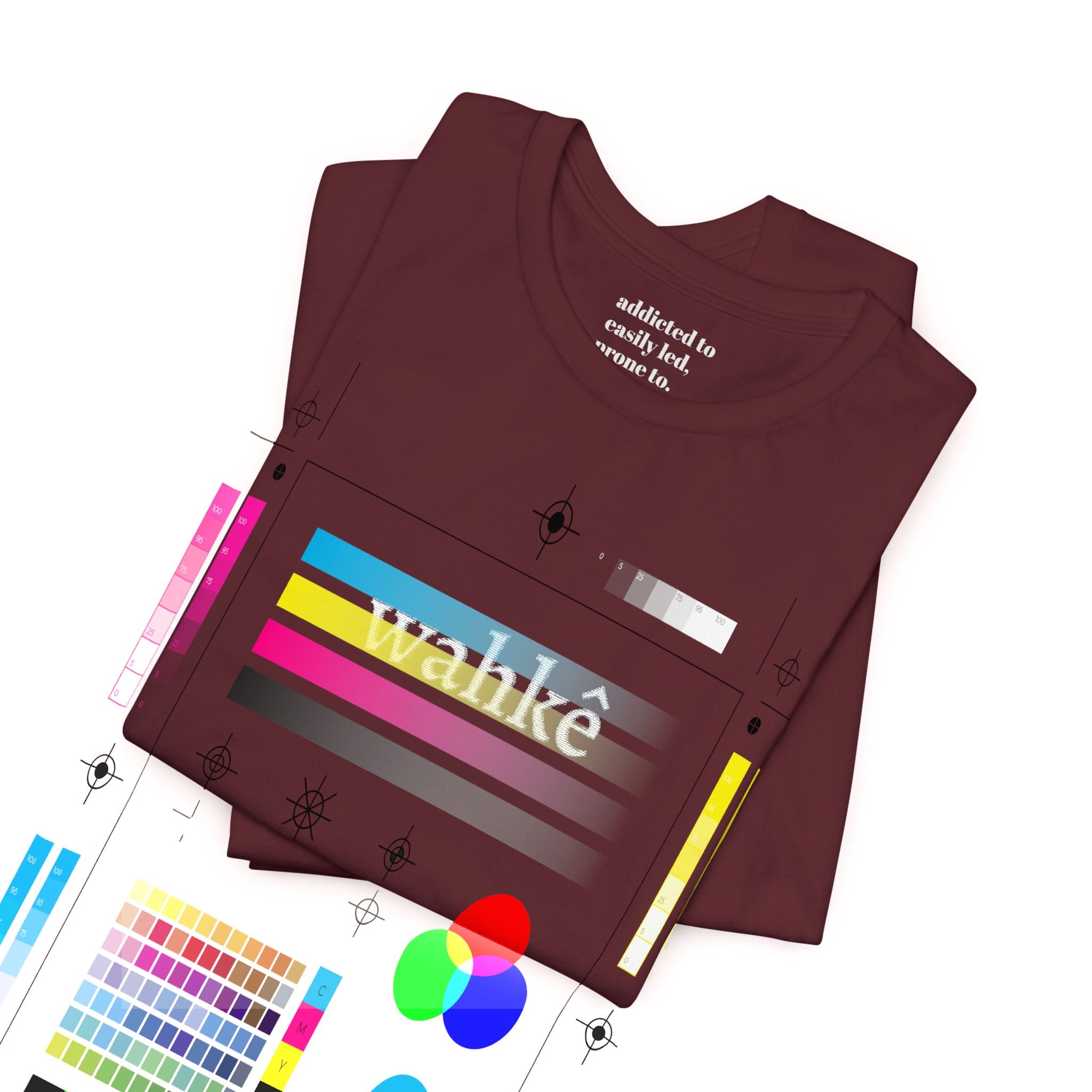 T-Shirt — "wahkê" Script Tee