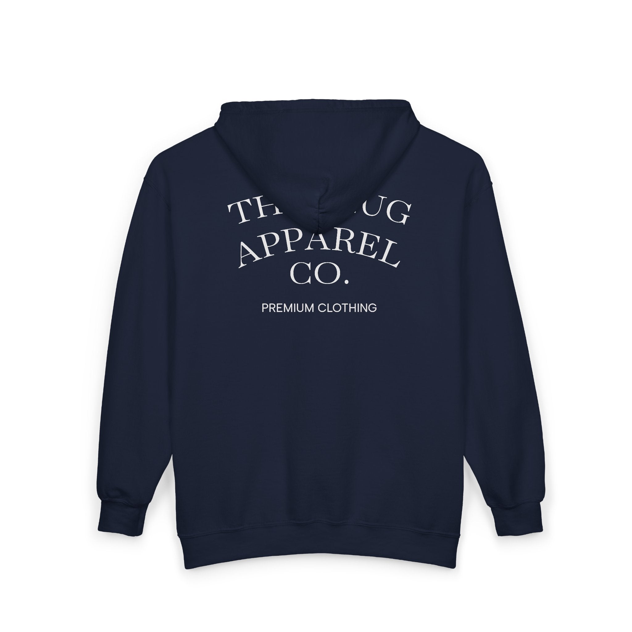 The Plug Apparel Co. Full-Zip Hoodie — Premium Streetwear Zip-Up