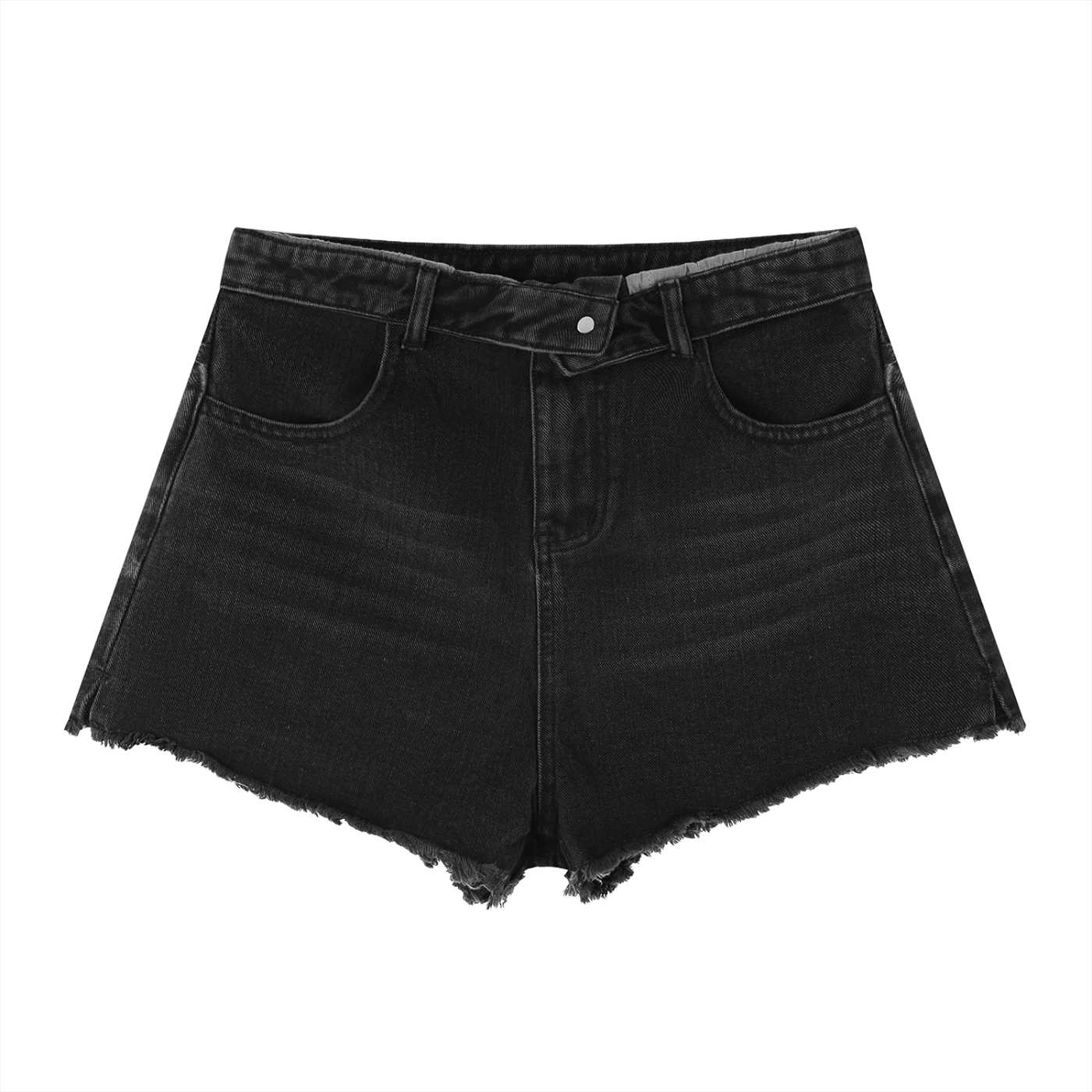 Hustle,PlugClothingCompany,HighRiseDenimShorts,ShesThePlug