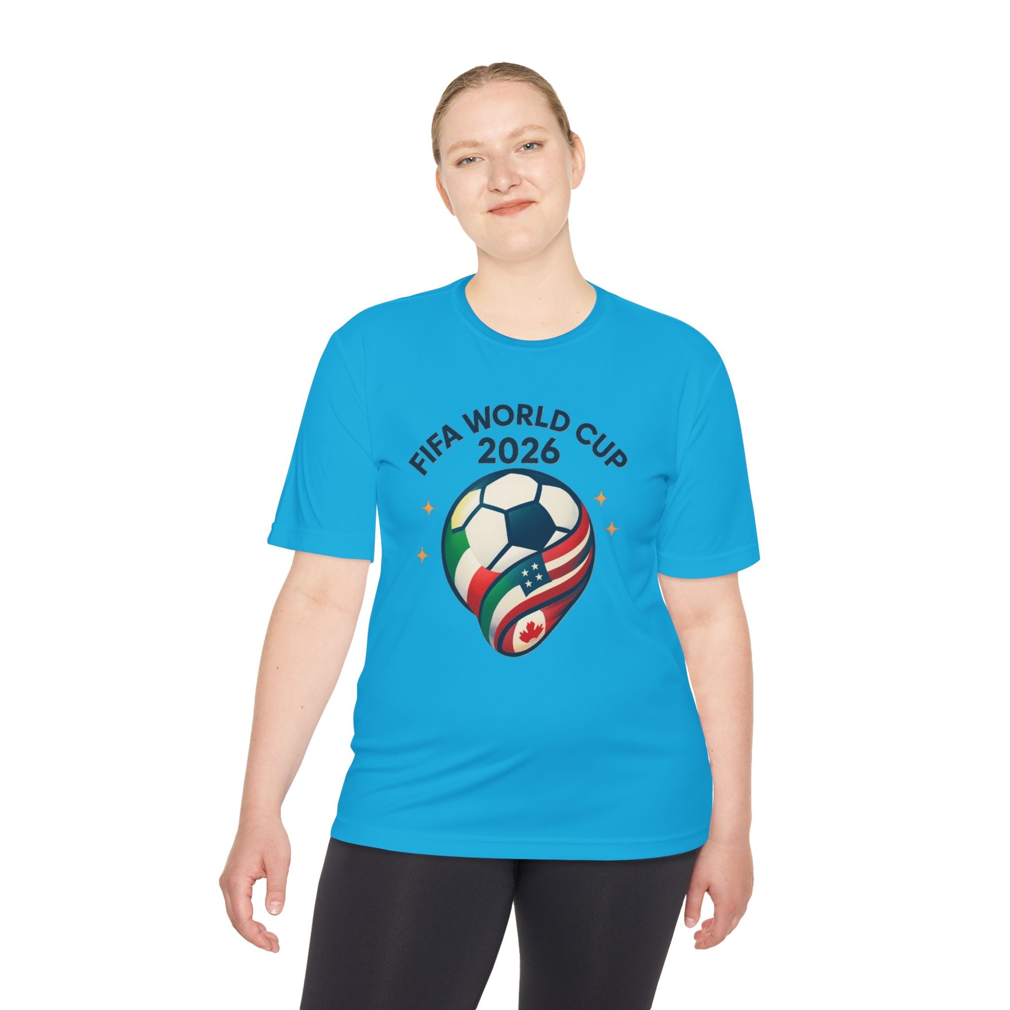 FIFA World Cup 2026 Soccer Tee — USA/Canada/Mexico