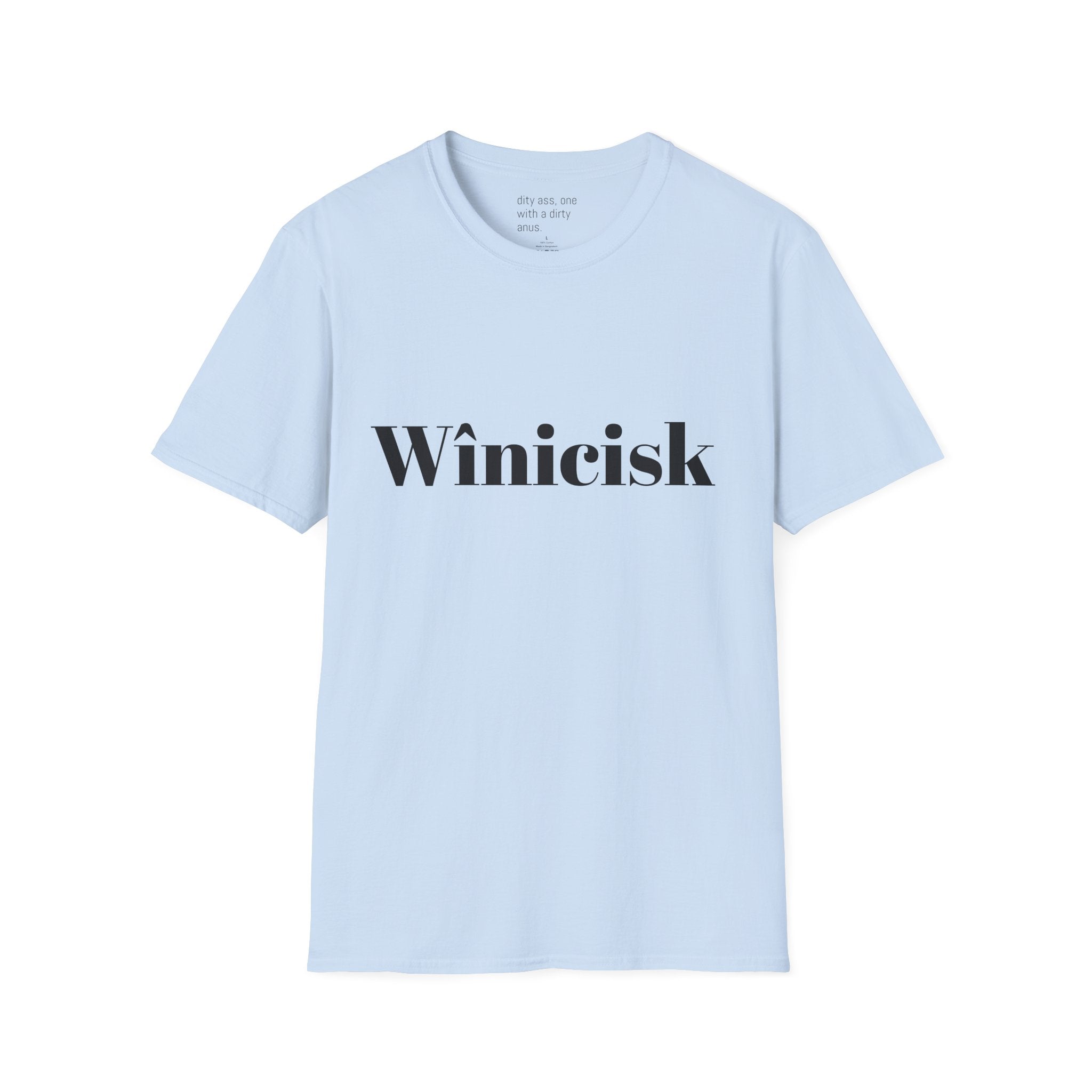 Winicisk T-Shirt — Minimalist Monogram Tee