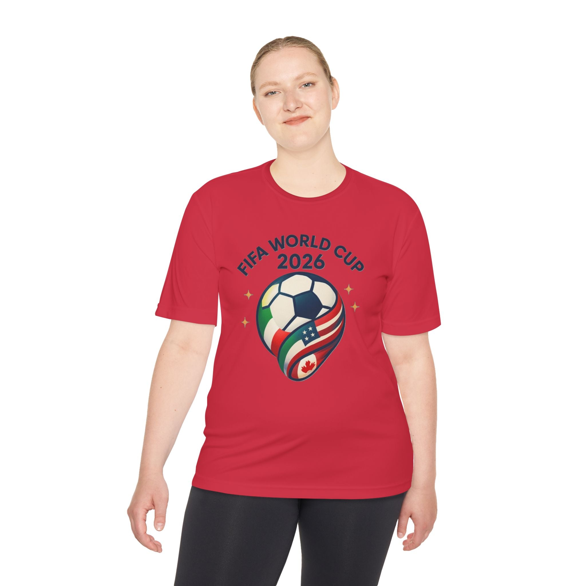 FIFA World Cup 2026 Soccer Tee — USA/Canada/Mexico