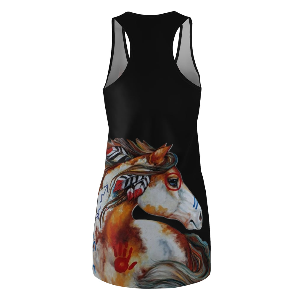 She's The Plug - Native Star & Painted Horse Racerback Dress
