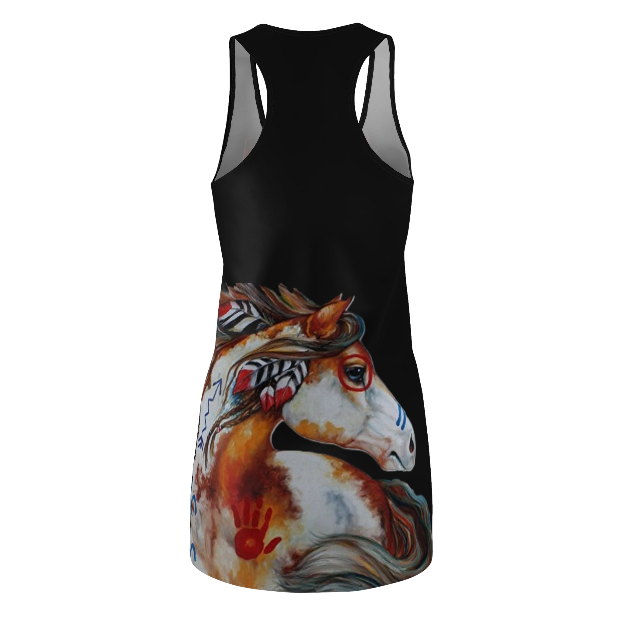 She's The Plug - Native Star & Painted Horse Racerback Dress