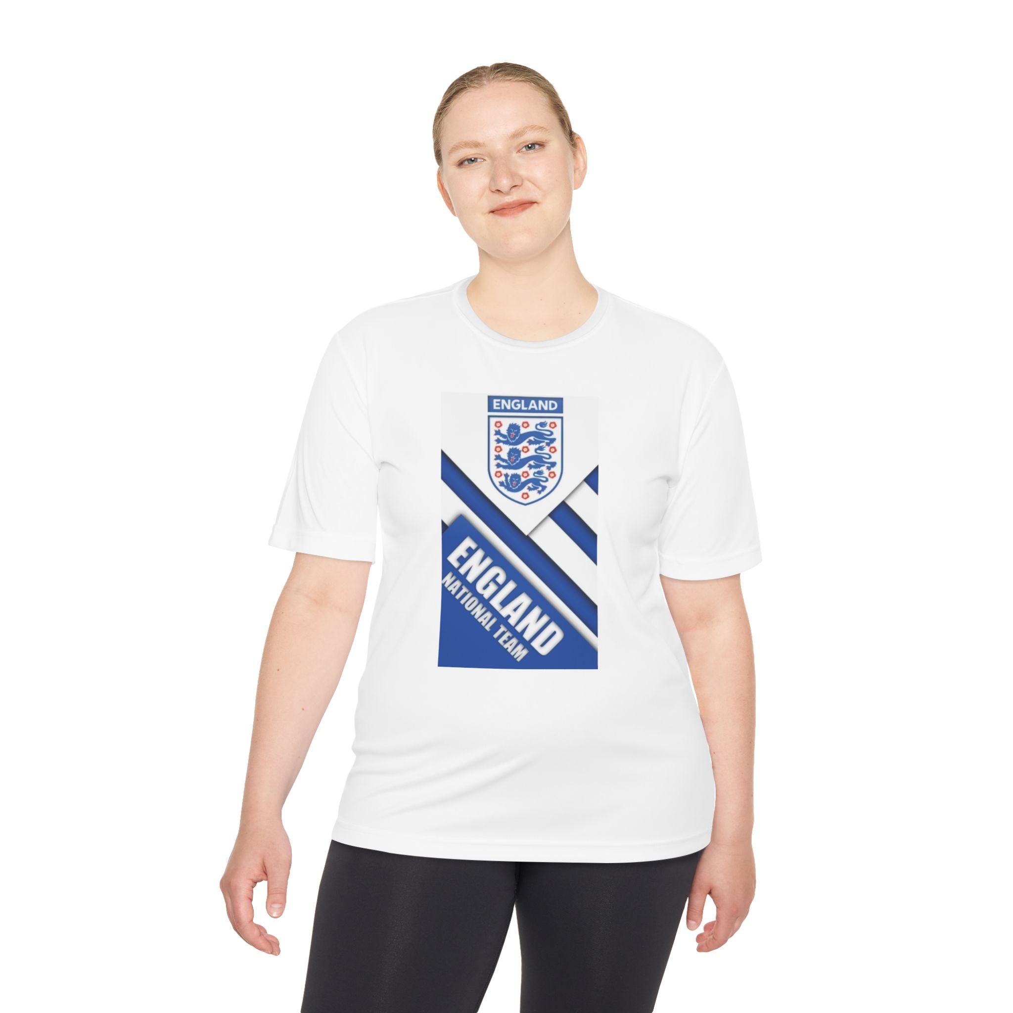 England National Team Soccer Tee — Crest & Stripes Moisture‑Wicking Shirt