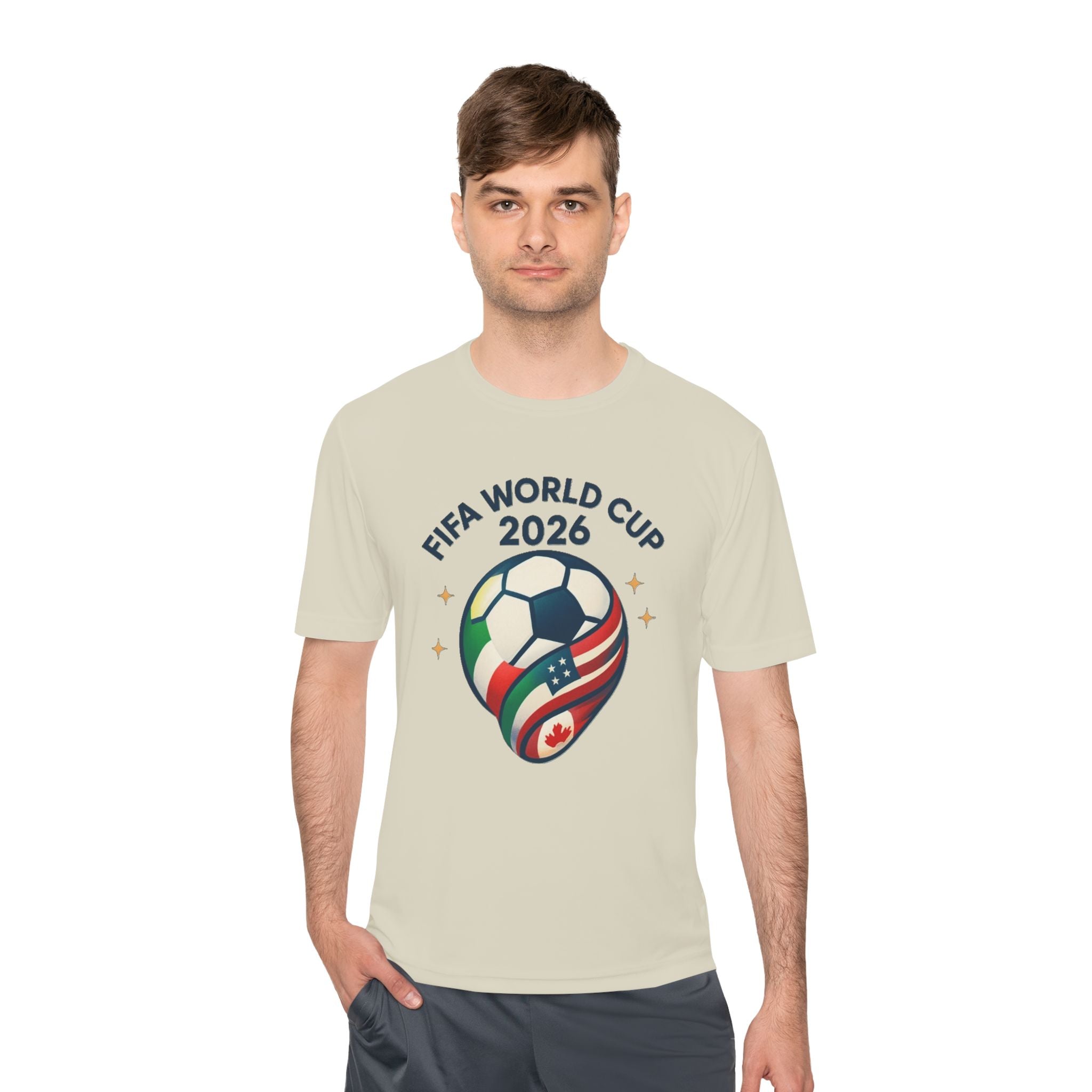 FIFA World Cup 2026 Soccer Tee — USA/Canada/Mexico