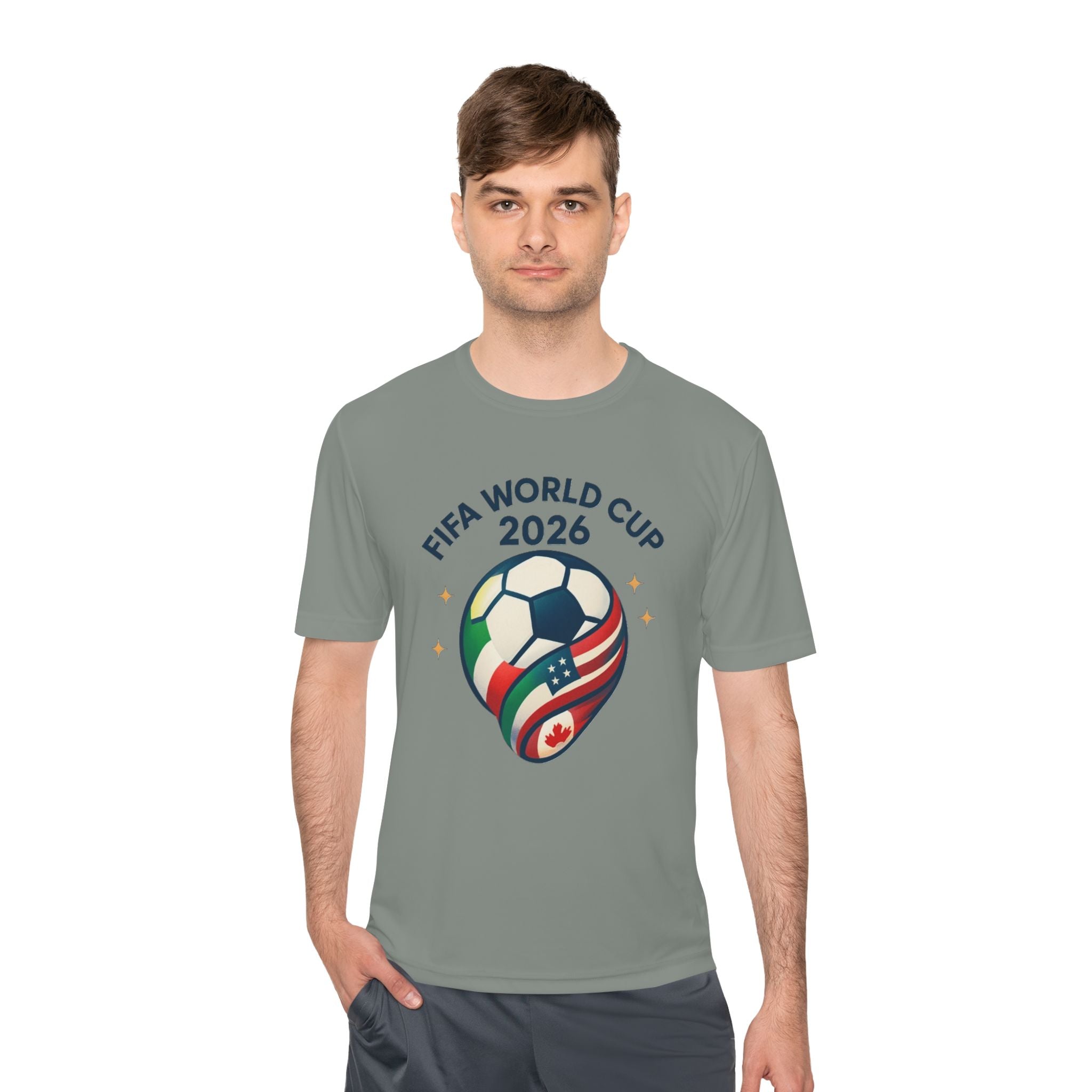 FIFA World Cup 2026 Soccer Tee — USA/Canada/Mexico