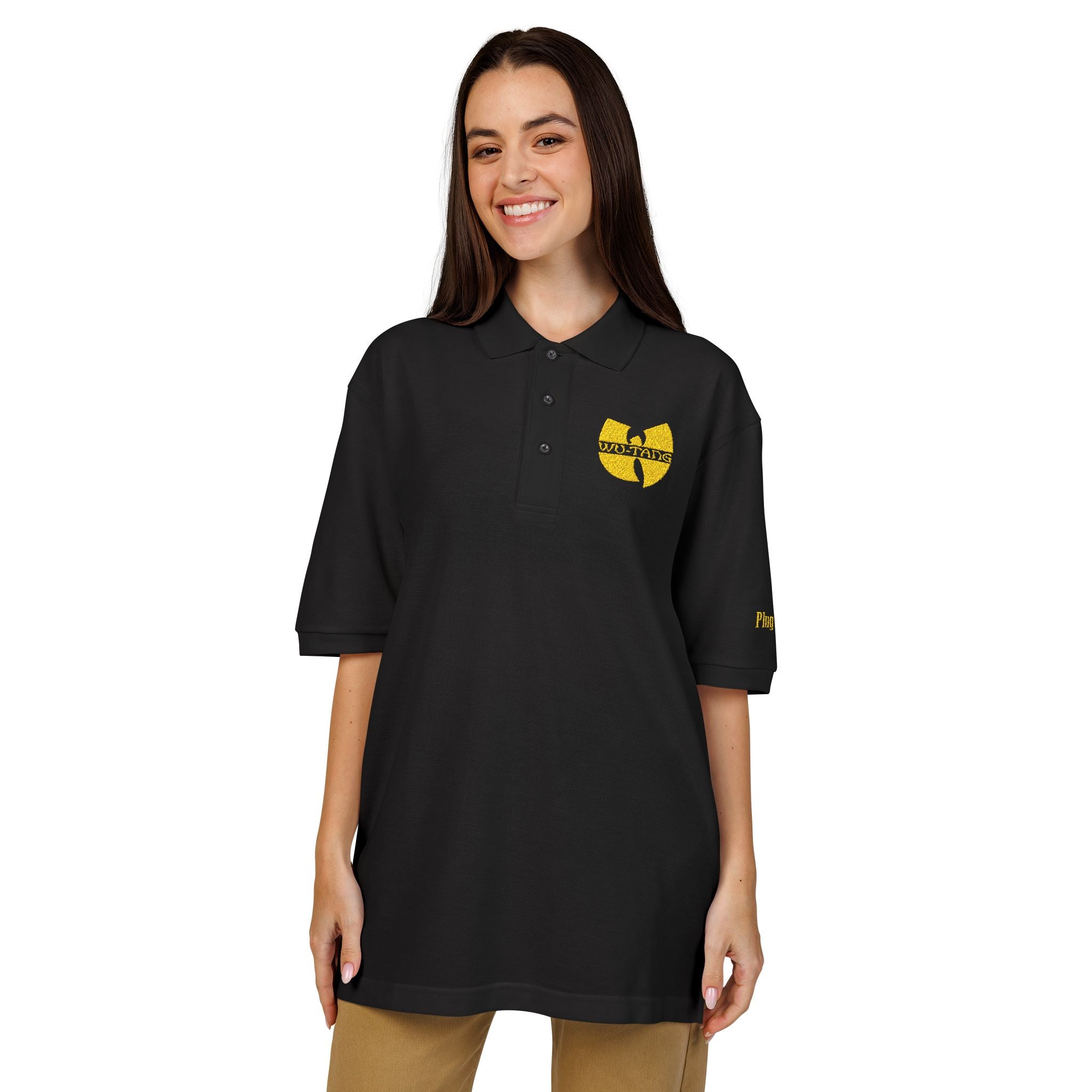 Wu-Tang Embroidered Polo Shirt