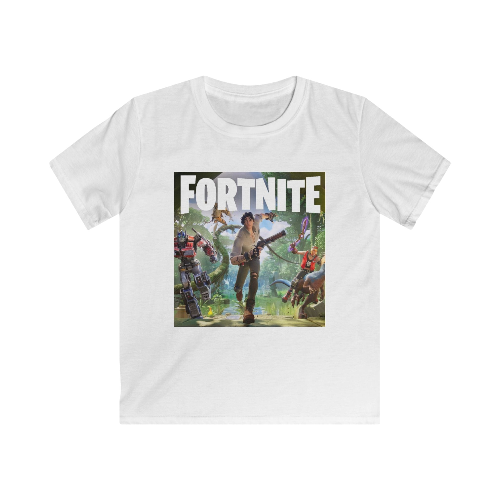 Fortnite Kids Tee — Fortnite Logo & Characters Graphic T‑Shirt for Boys and Girls