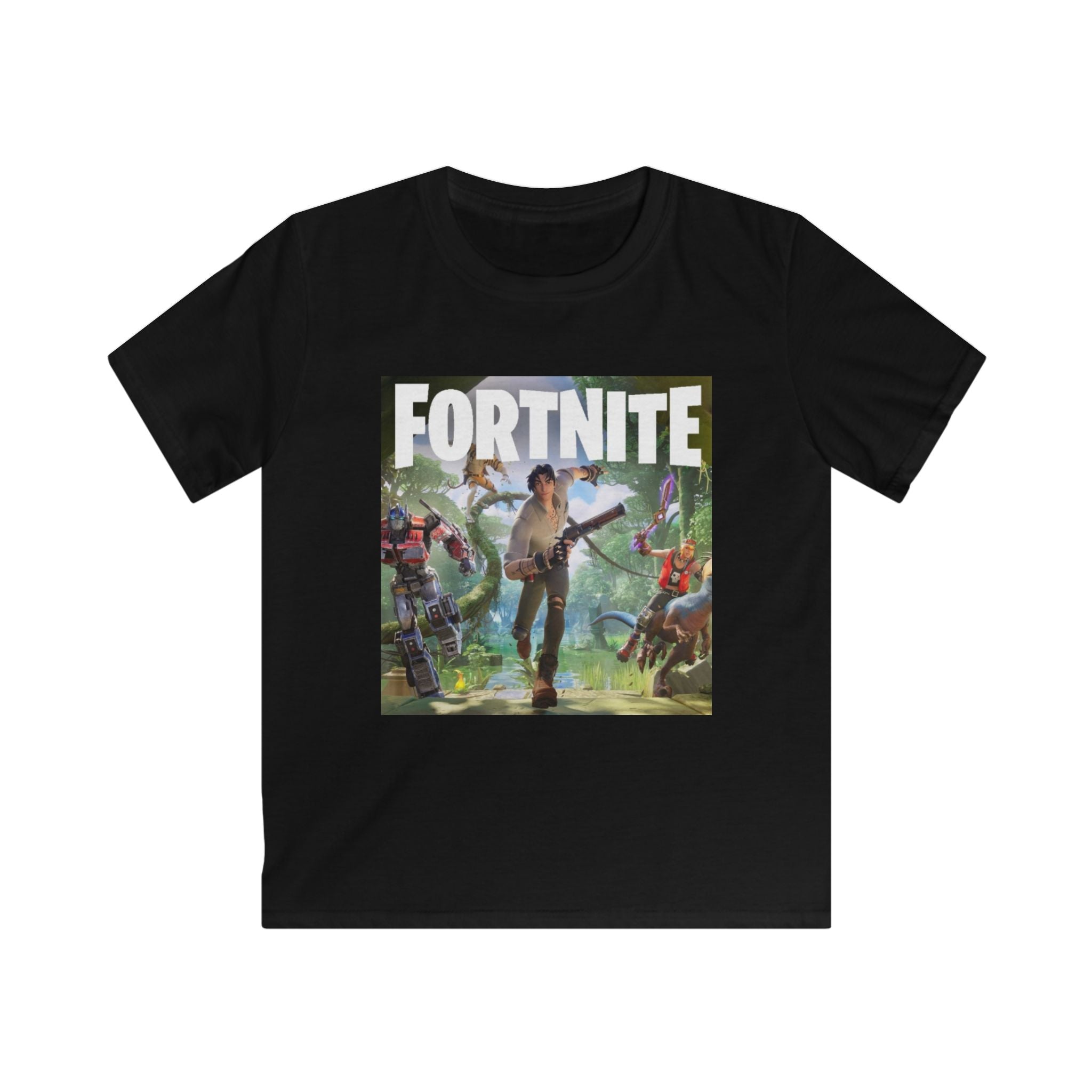 Fortnite Kids Tee — Fortnite Logo & Characters Graphic T‑Shirt for Boys and Girls