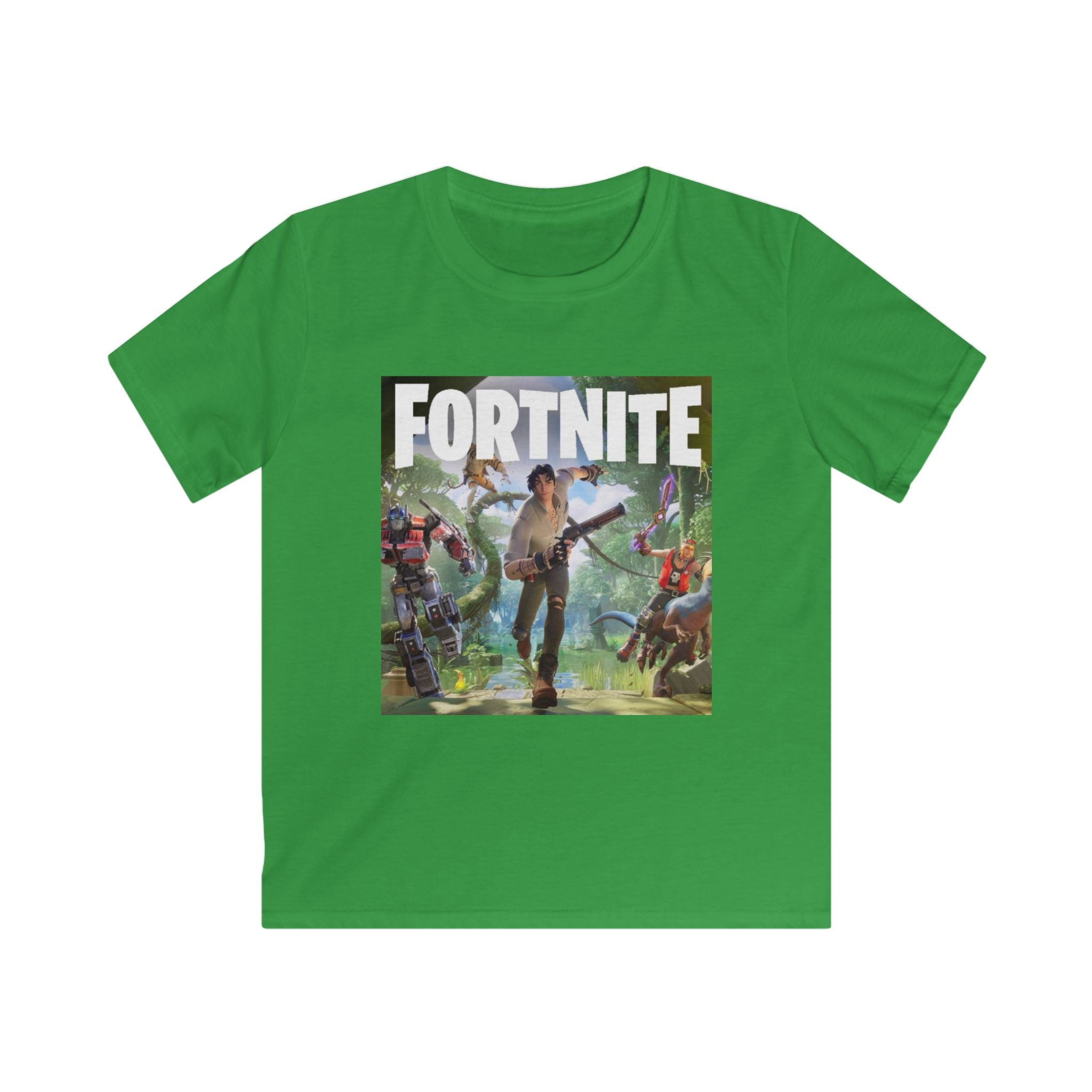 Fortnite Kids Tee — Fortnite Logo & Characters Graphic T‑Shirt for Boys and Girls