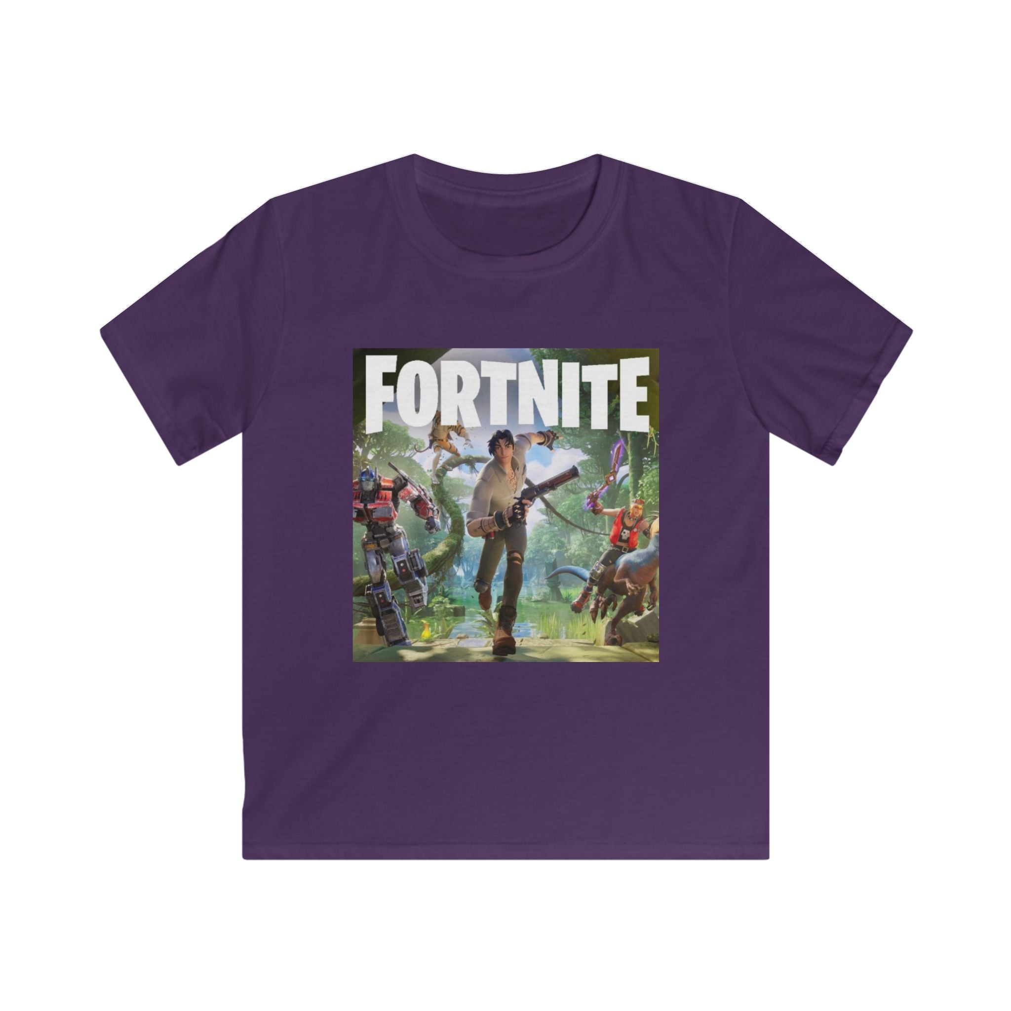 Fortnite Kids Tee — Fortnite Logo & Characters Graphic T‑Shirt for Boys and Girls