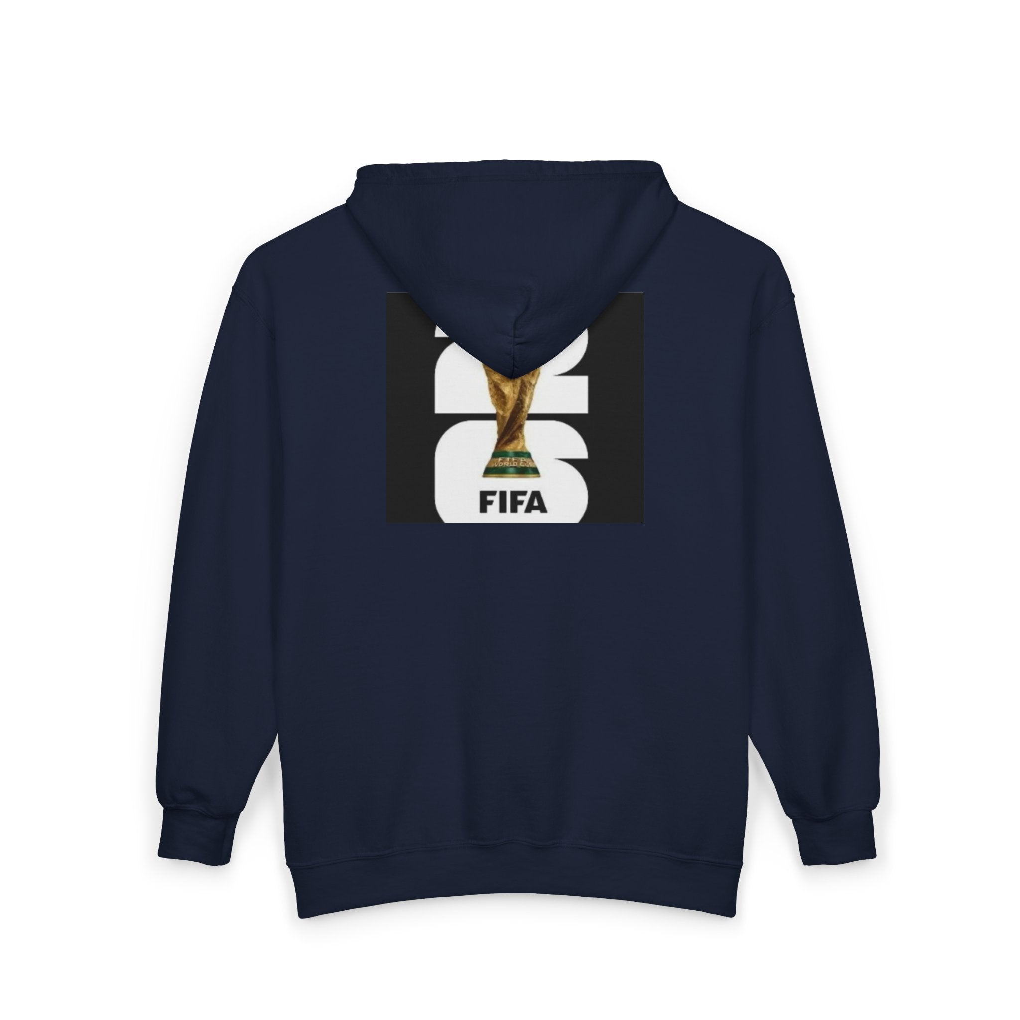 Mexico FIFA World Cup 2026 Full-Zip Hoodie — Team Emblem & Trophy Design