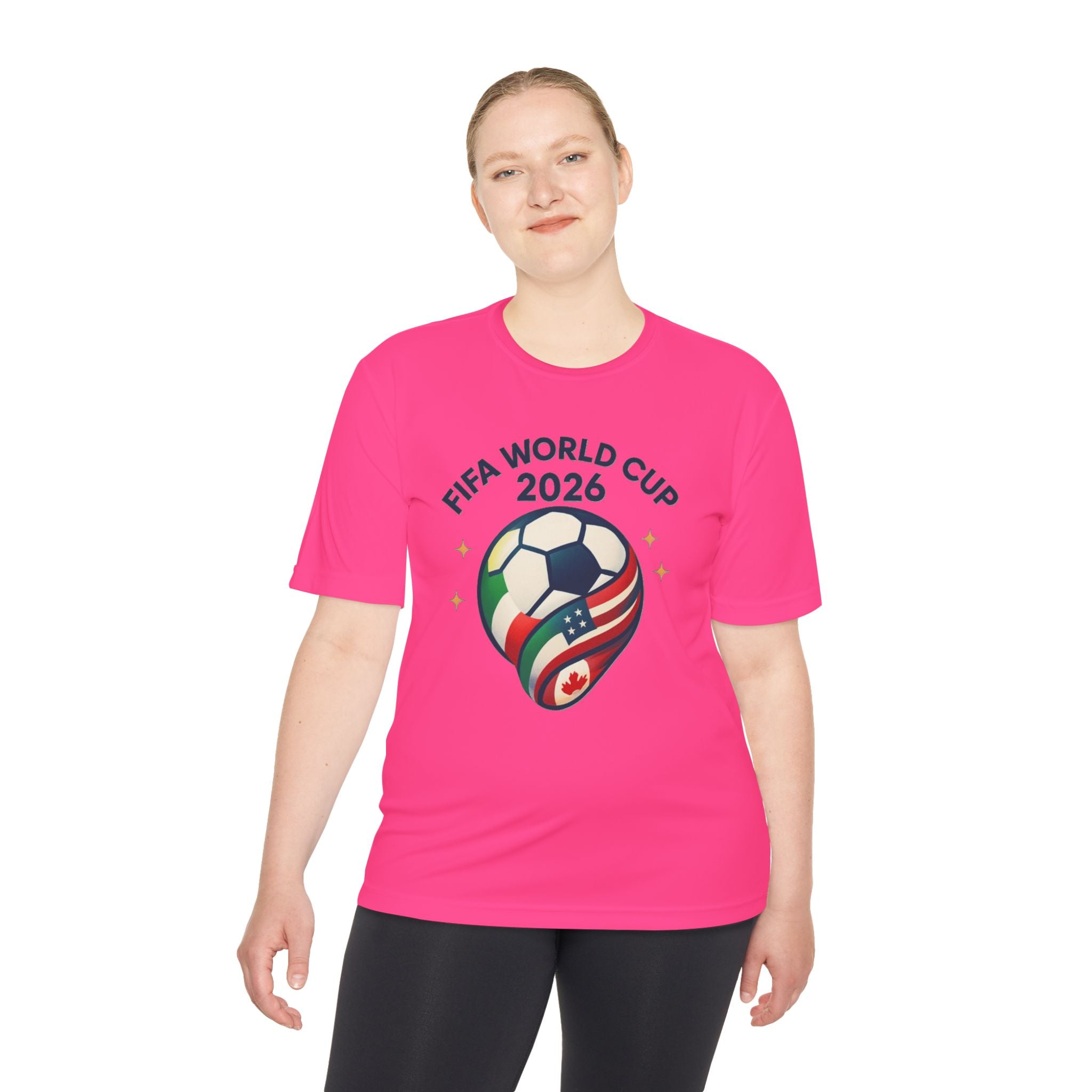 FIFA World Cup 2026 Soccer Tee — USA/Canada/Mexico