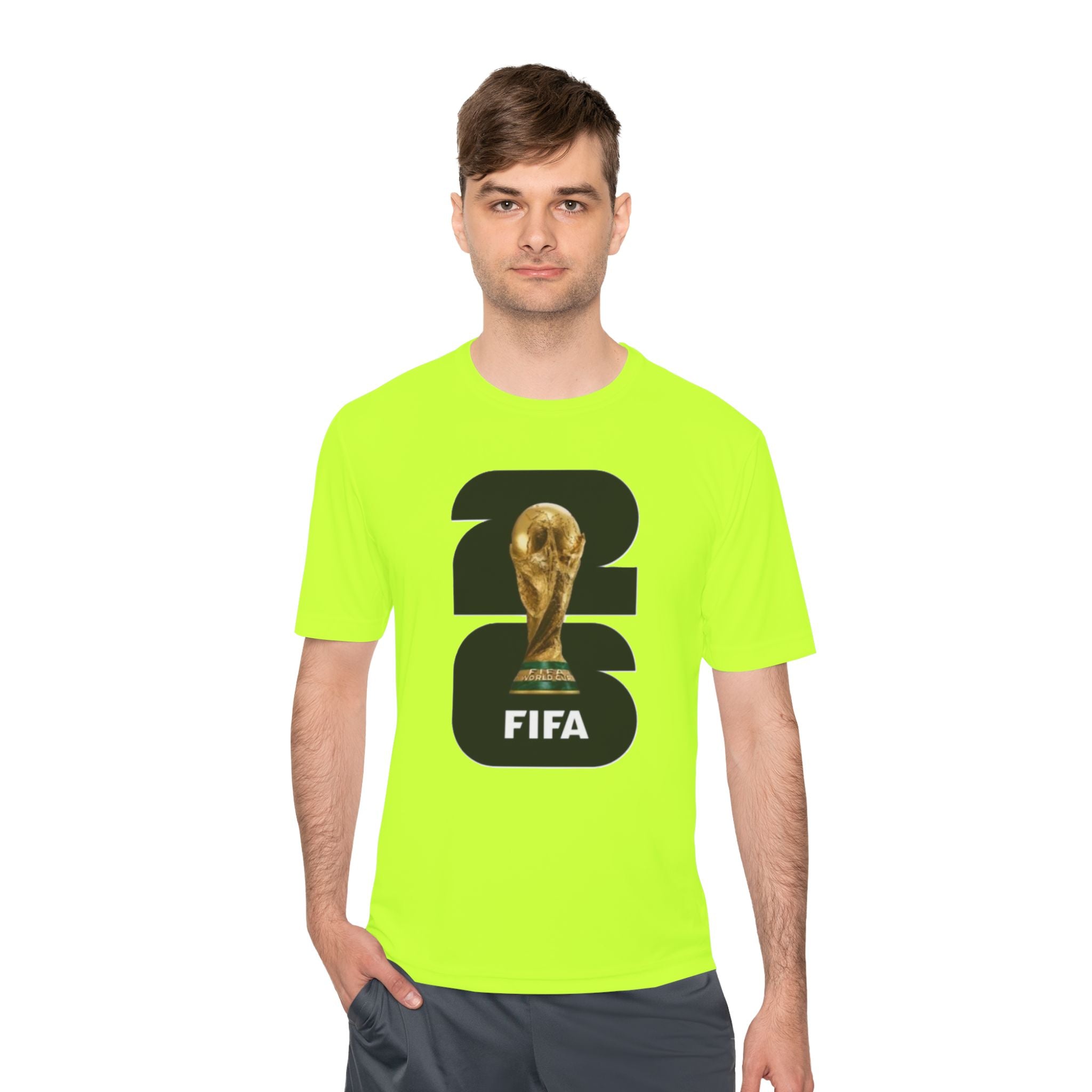 FIFA World Cup 26 Trophy Tee — Soccer Fan Moisture-Wicking Shirt