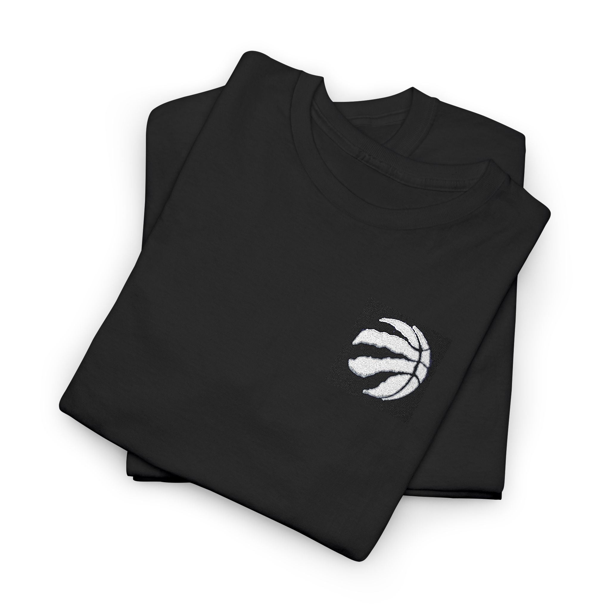Basketball Pocket Tee — Distressed Logo Athletic T-Shirt