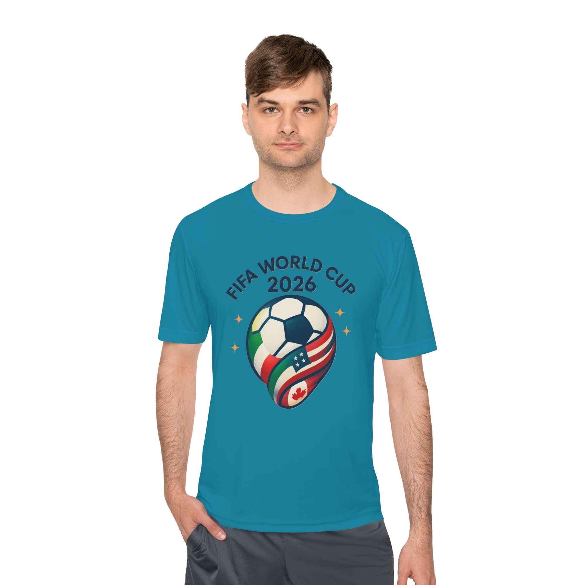 FIFA World Cup 2026 Soccer Tee — USA/Canada/Mexico