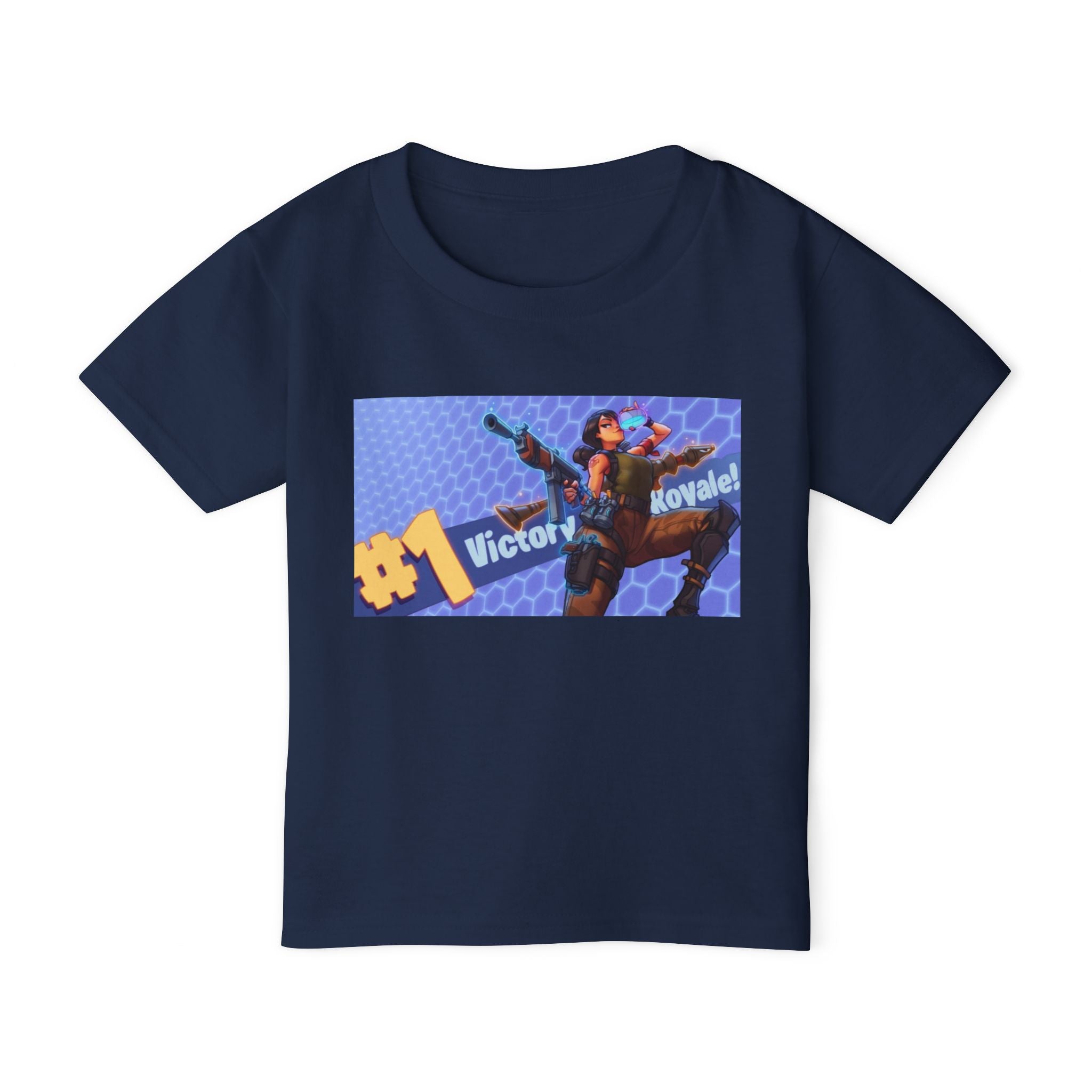 Toddler T‑Shirt "#1 Victory Royale" Fortnite Graphic