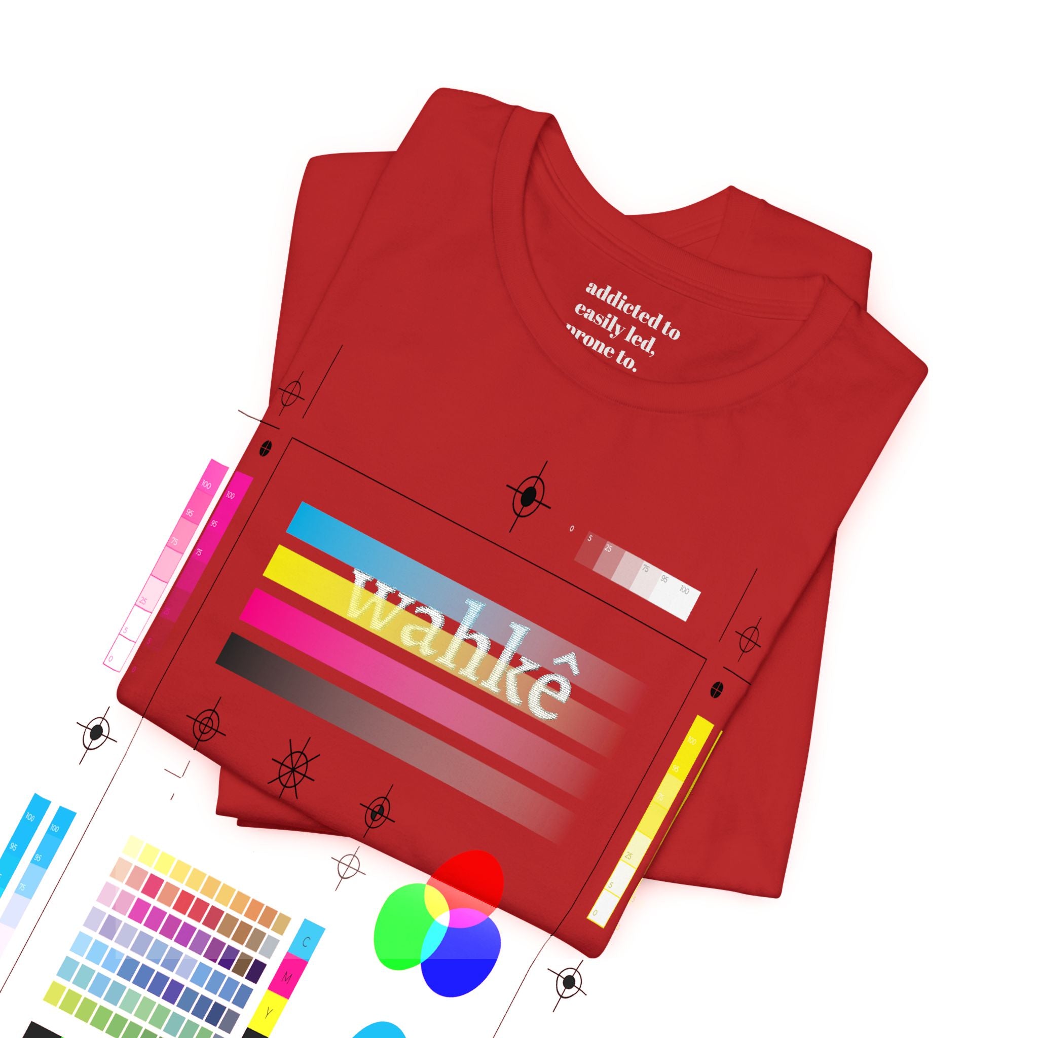 T-Shirt — "wahkê" Script Tee