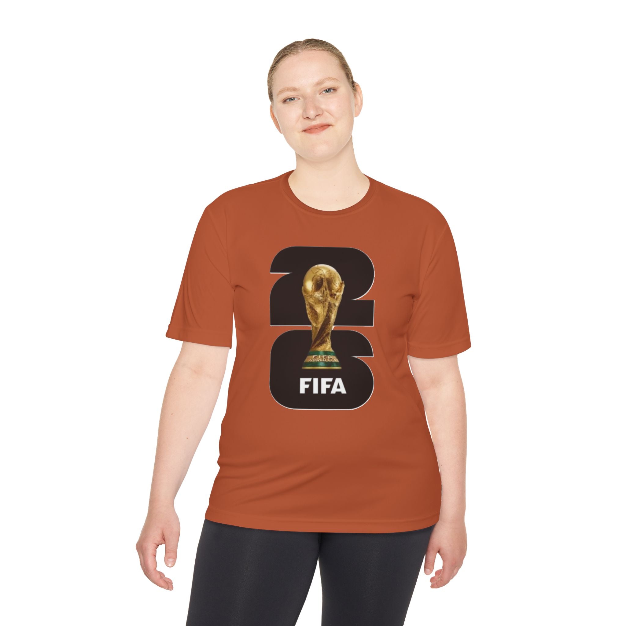 FIFA World Cup 26 Trophy Tee — Soccer Fan Moisture-Wicking Shirt