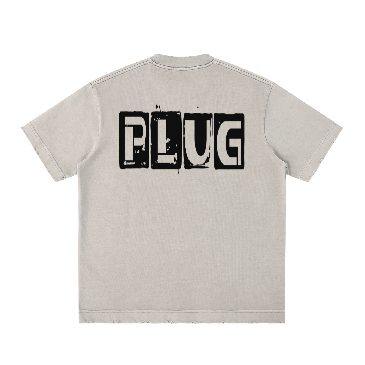 Heavy Vintage Handgun Print T-shirt