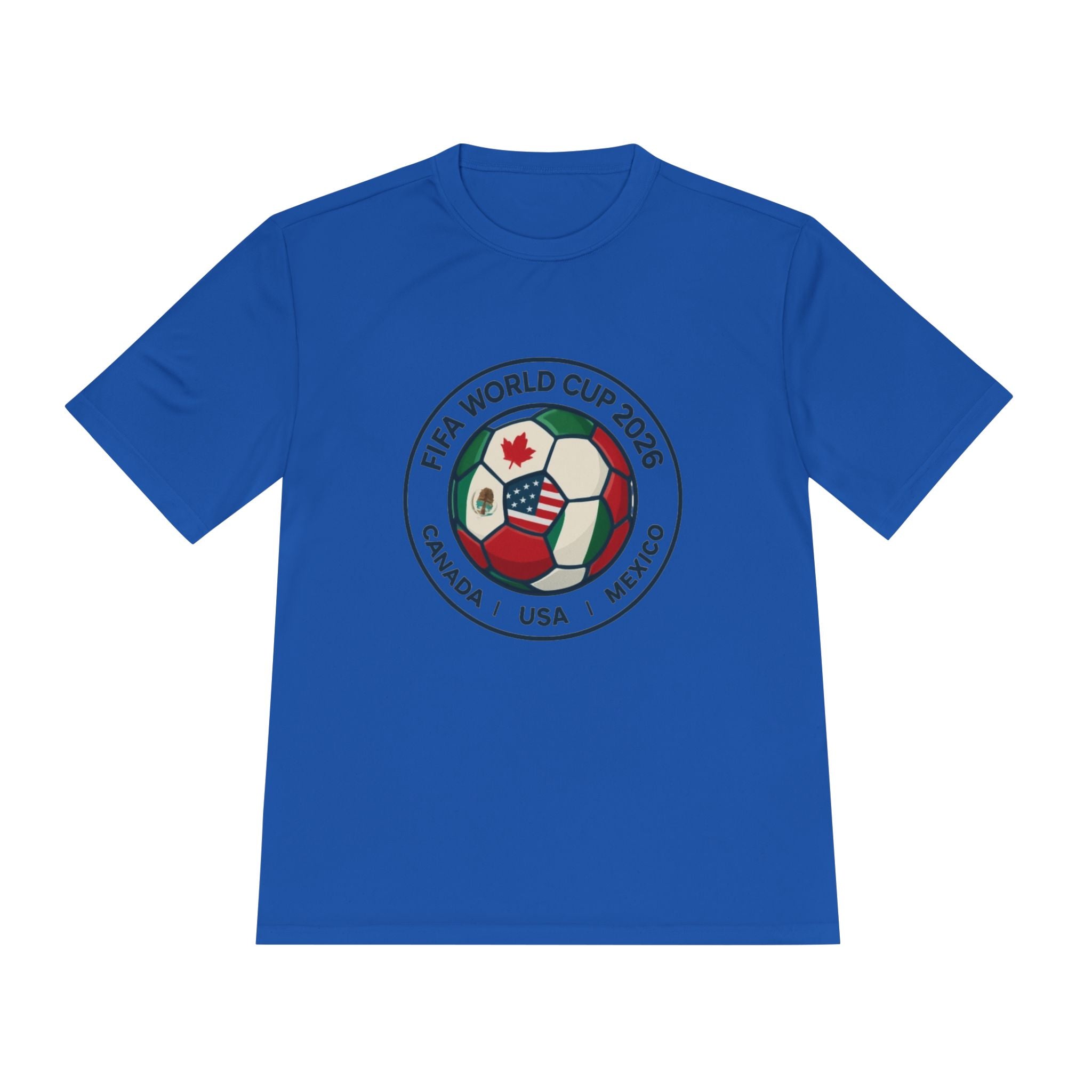FIFA World Cup 2026 Soccer Tee — Canada | USA | Mexico