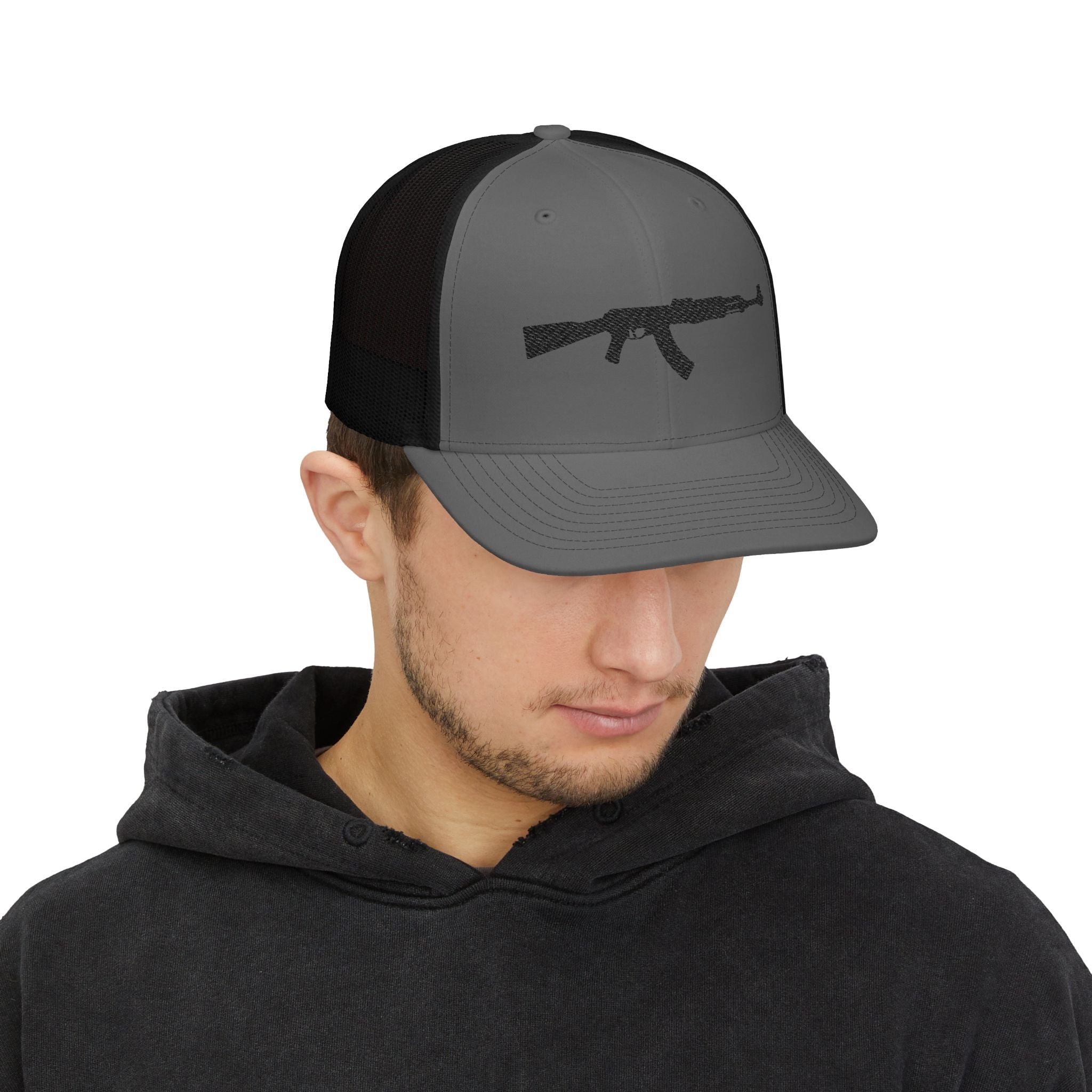 Plug C.C. Snapback Trucker Cap — Retro Mesh Baseball Hat