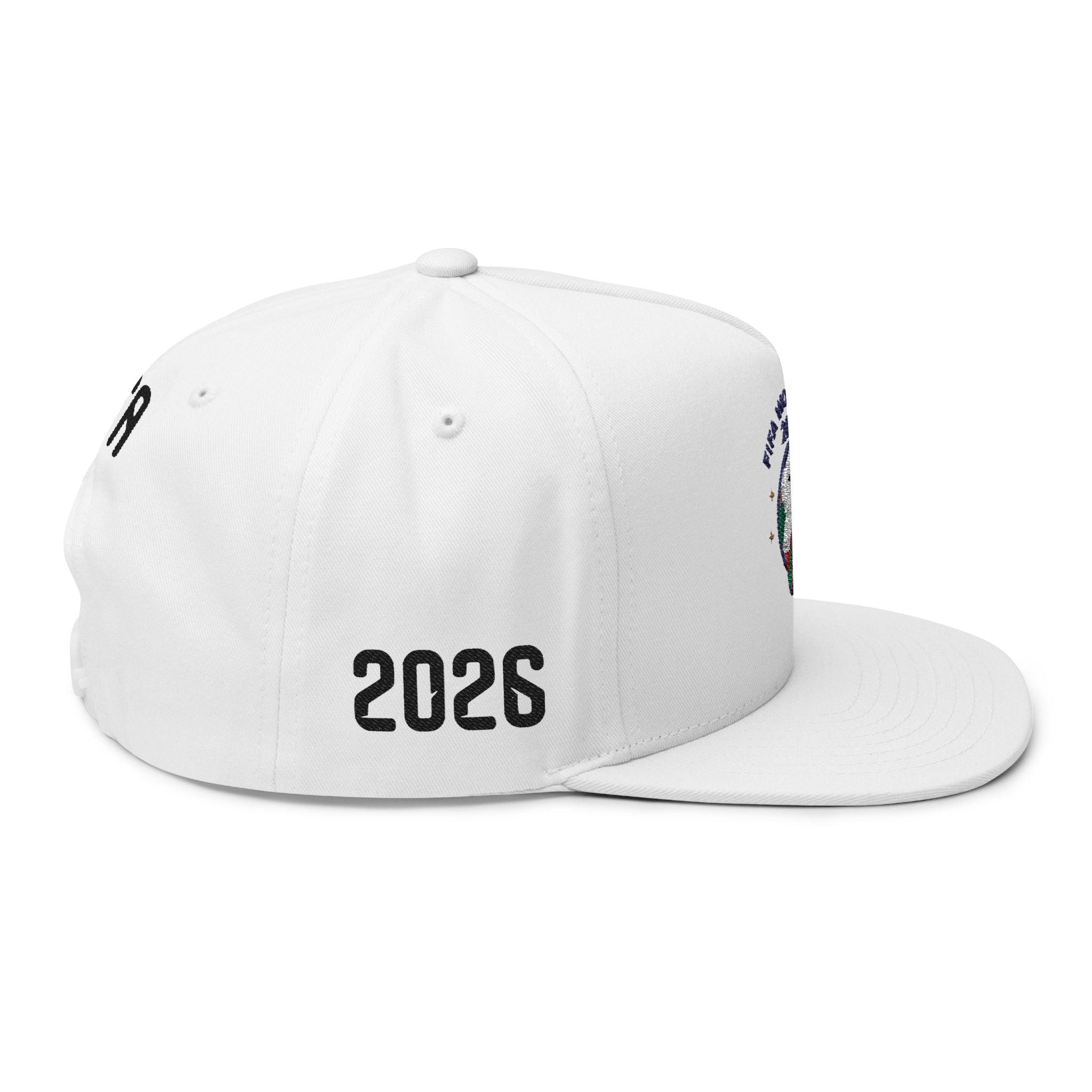 FIFA World Cup 2026 Embroidered Flat Bill Cap
