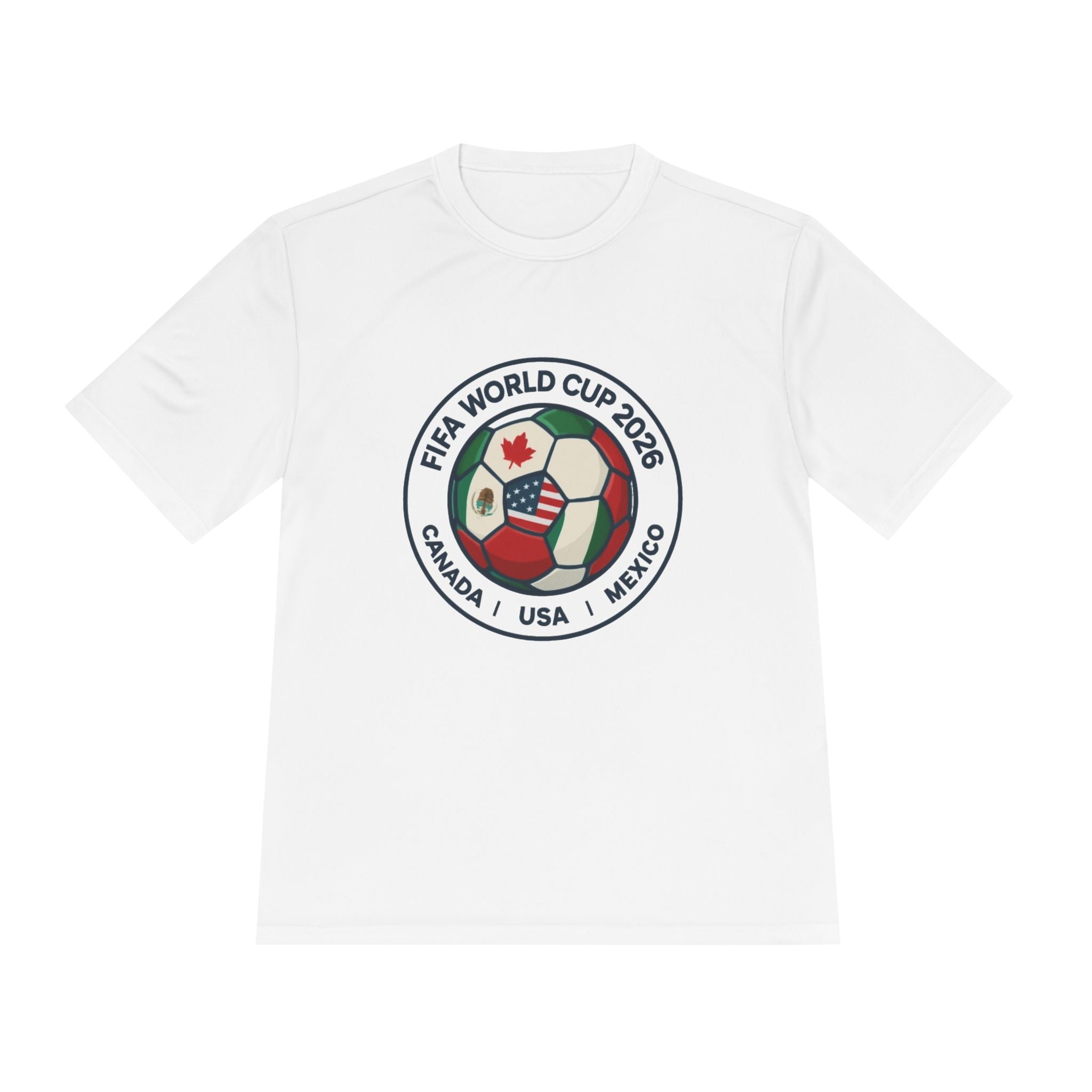 FIFA World Cup 2026 Soccer Tee — Canada | USA | Mexico