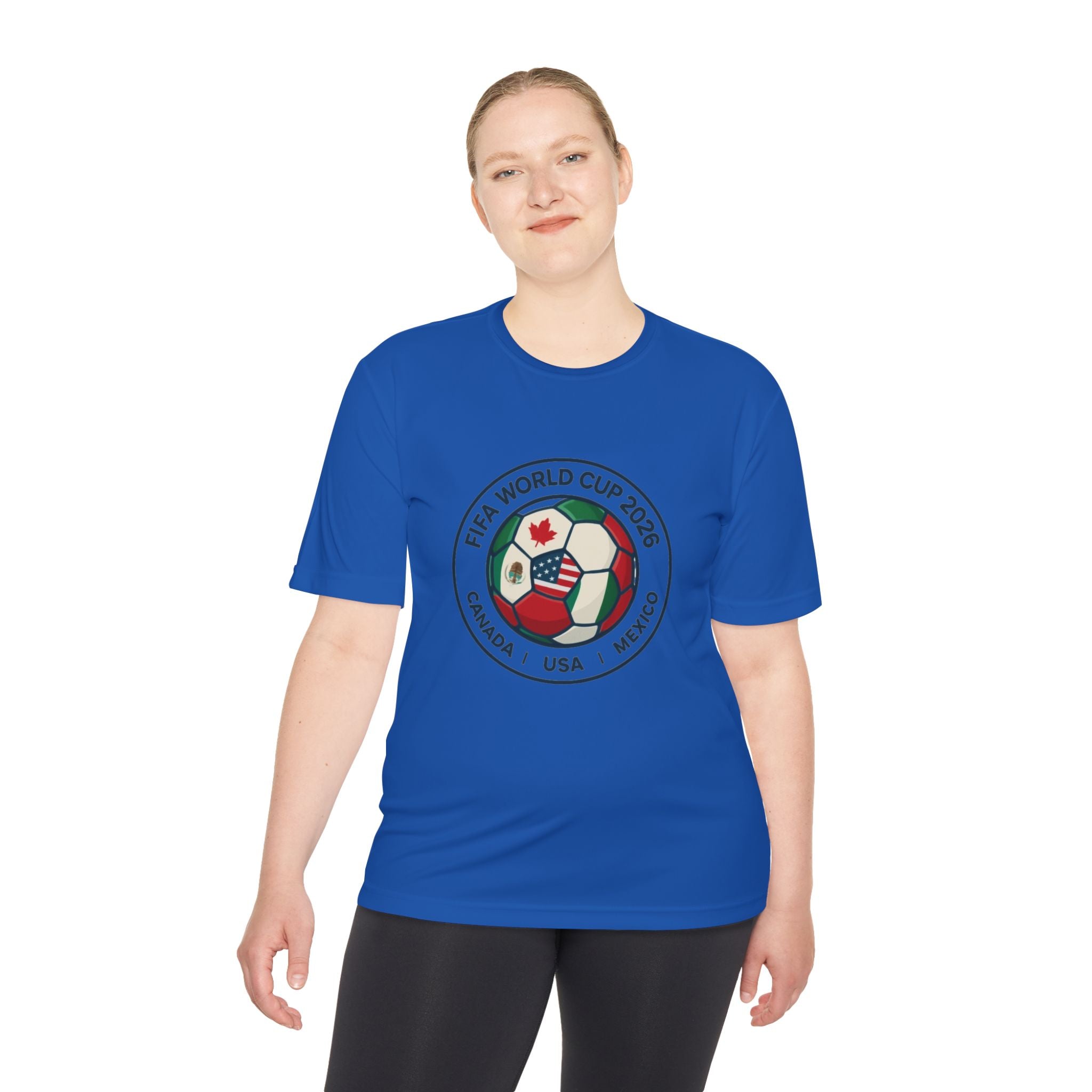 FIFA World Cup 2026 Soccer Tee — Canada | USA | Mexico